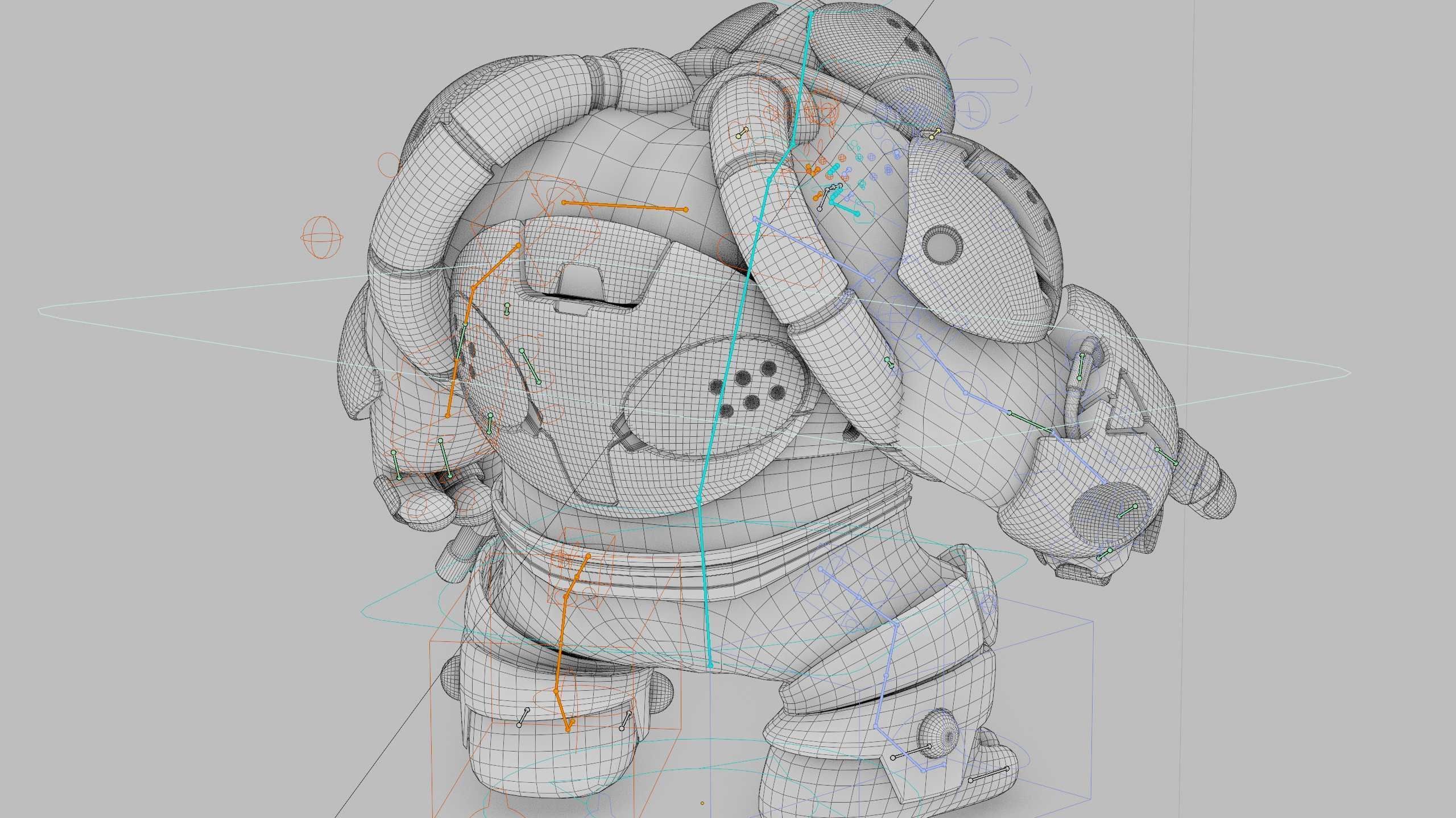 ALIEN MOBBY B-5 Rigged for Unreal Engine - Unity - MIXAMO 3D model_41