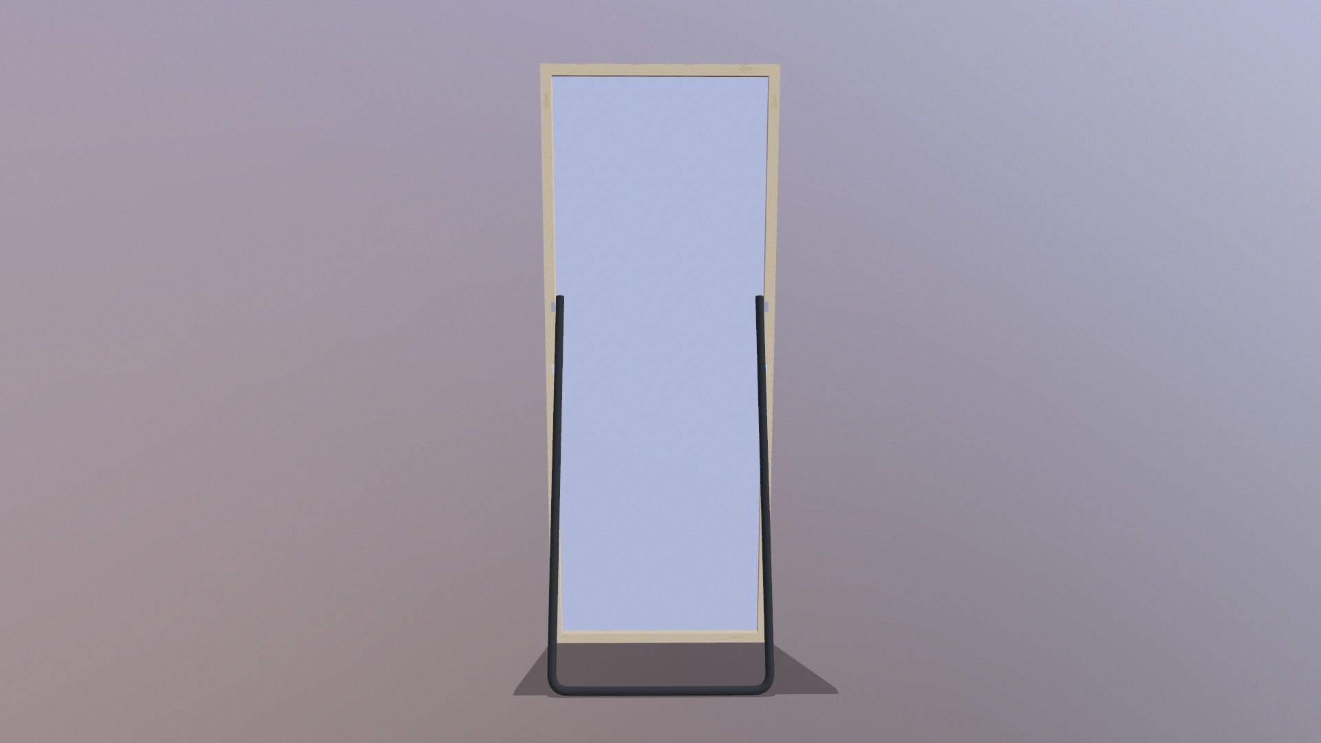 Square Mirror 3D model_5