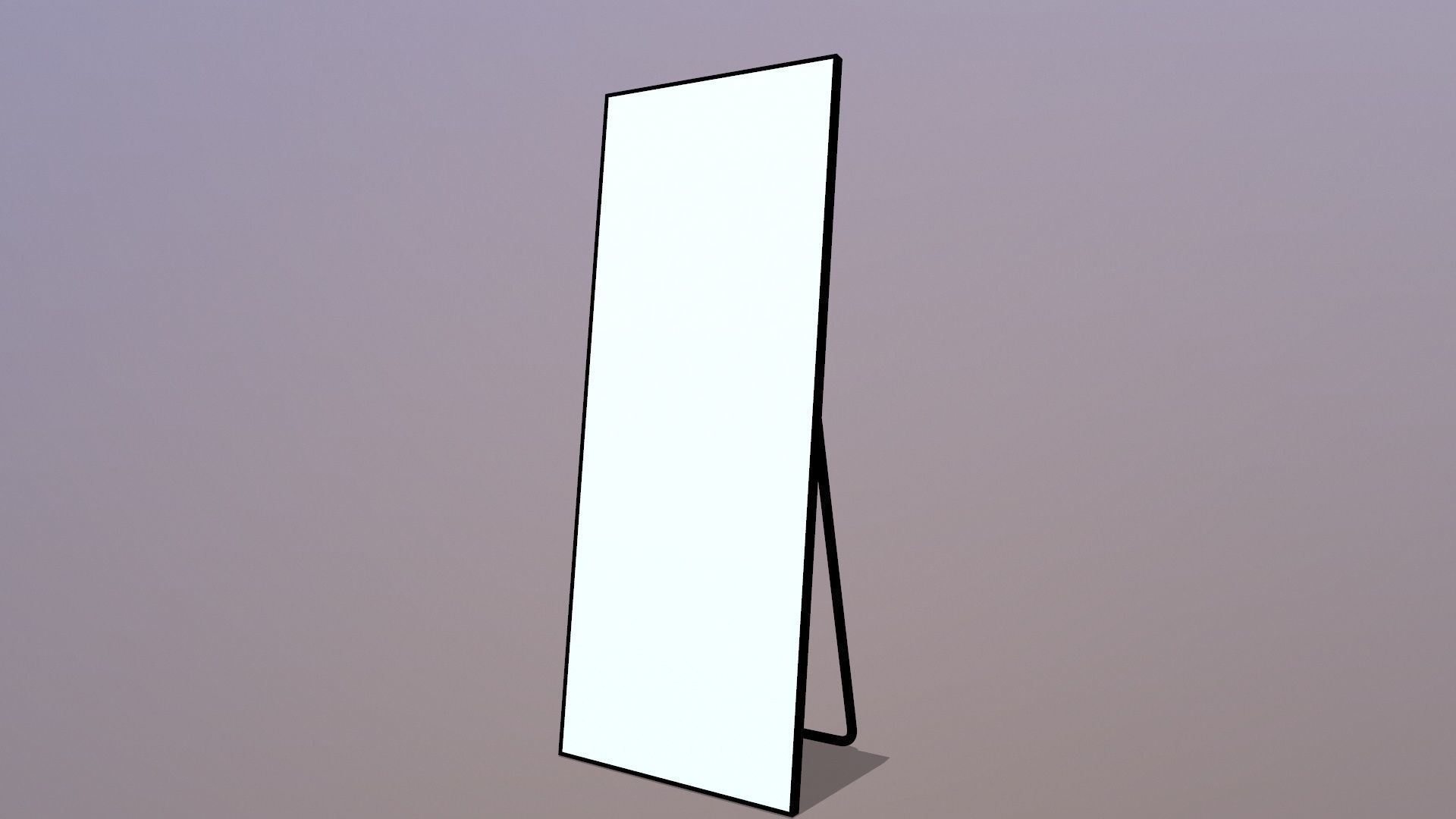 Square Mirror 3D model_10