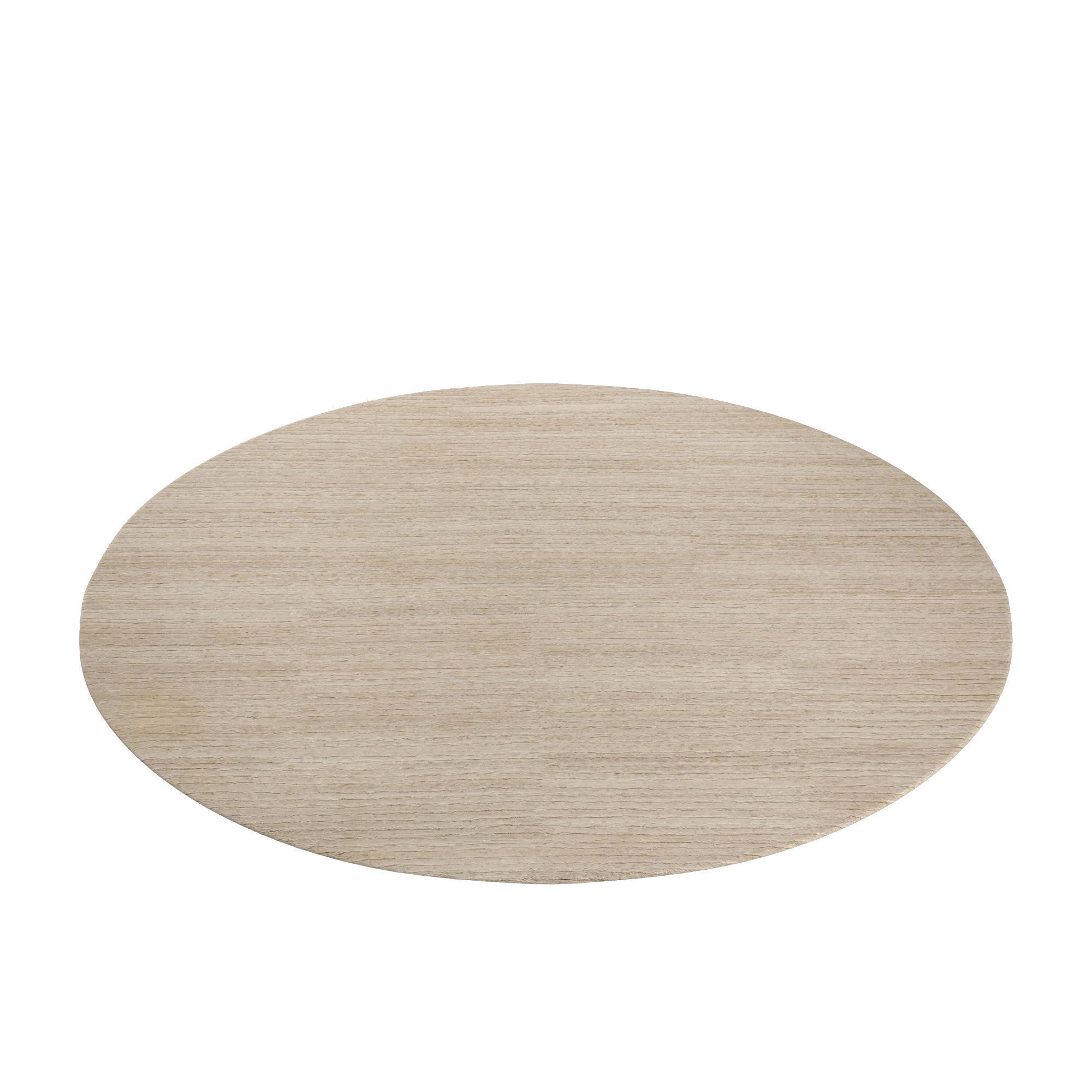 Nova Hand-Knotted Round Rug 3D model_2