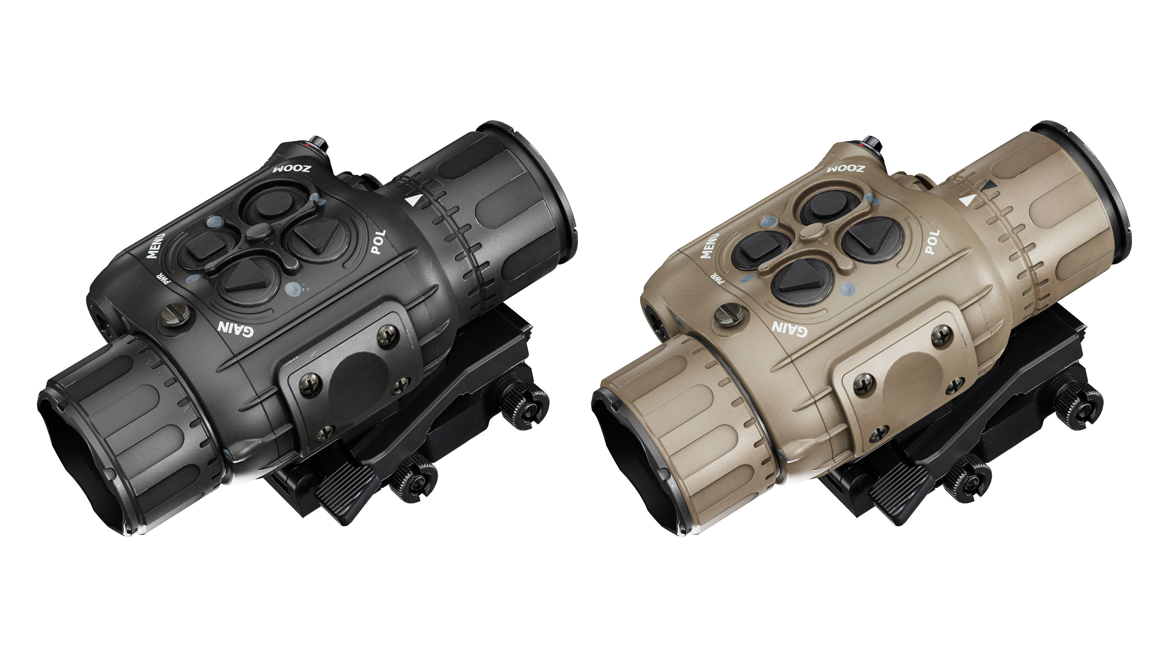 3D model PIXELS ON TARGET VOODOO-S THERMAL SIGHT VR / AR / low-poly ...