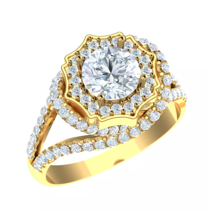 Fashion Ring 3D print model