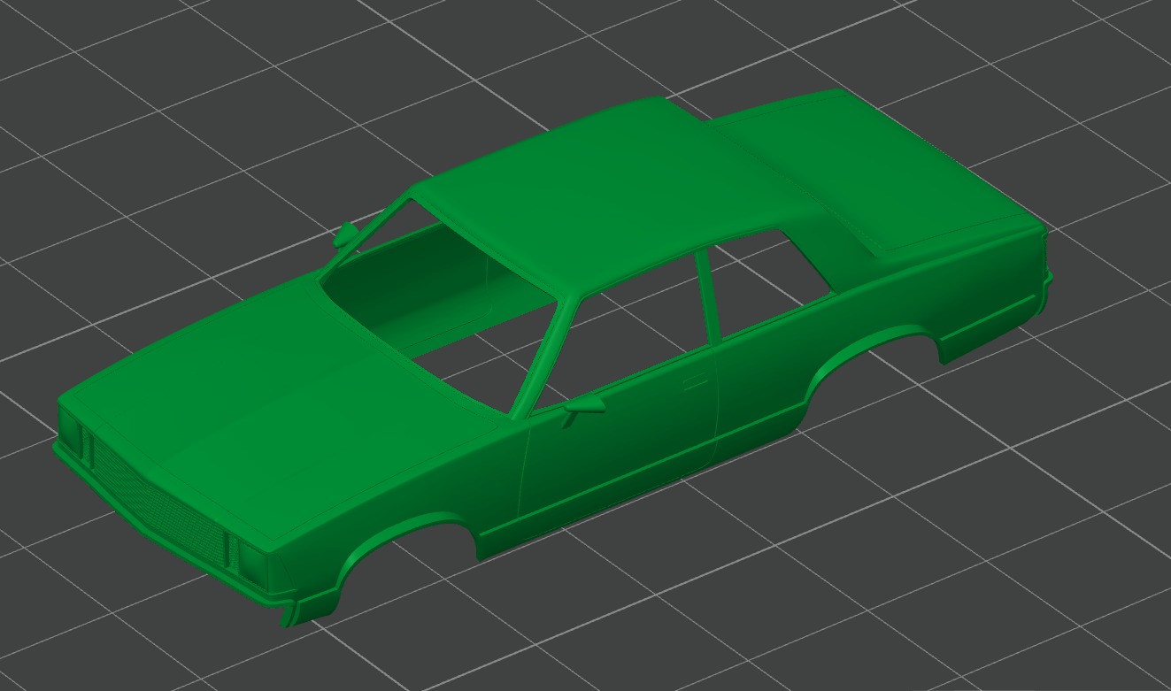 Chevrolet Malibu Coupe 1981 3D Print Model 3D print model_54