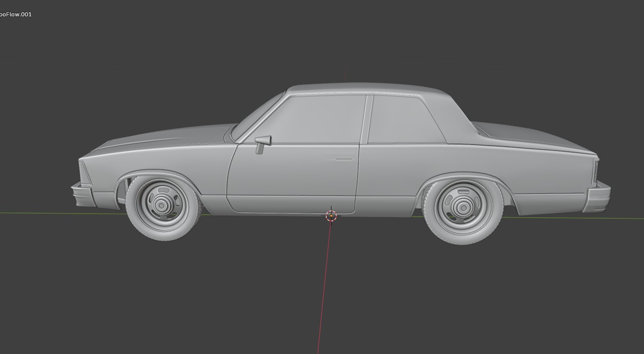 Chevrolet Malibu Coupe 1981 3D Print Model 3D print model_51