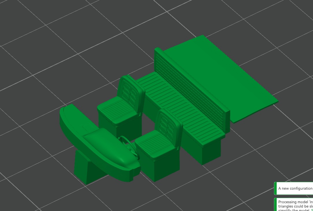 Chevrolet Malibu Coupe 1981 3D Print Model 3D print model_62
