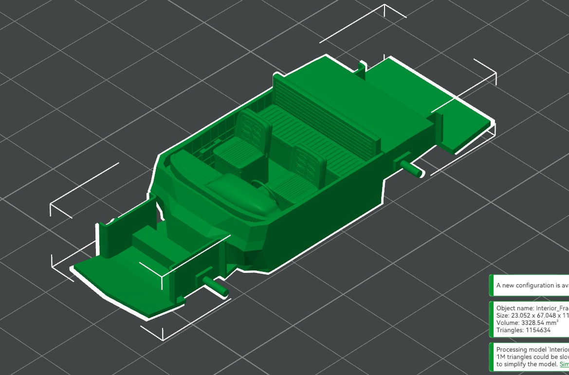 Chevrolet Malibu Coupe 1981 3D Print Model 3D print model_63