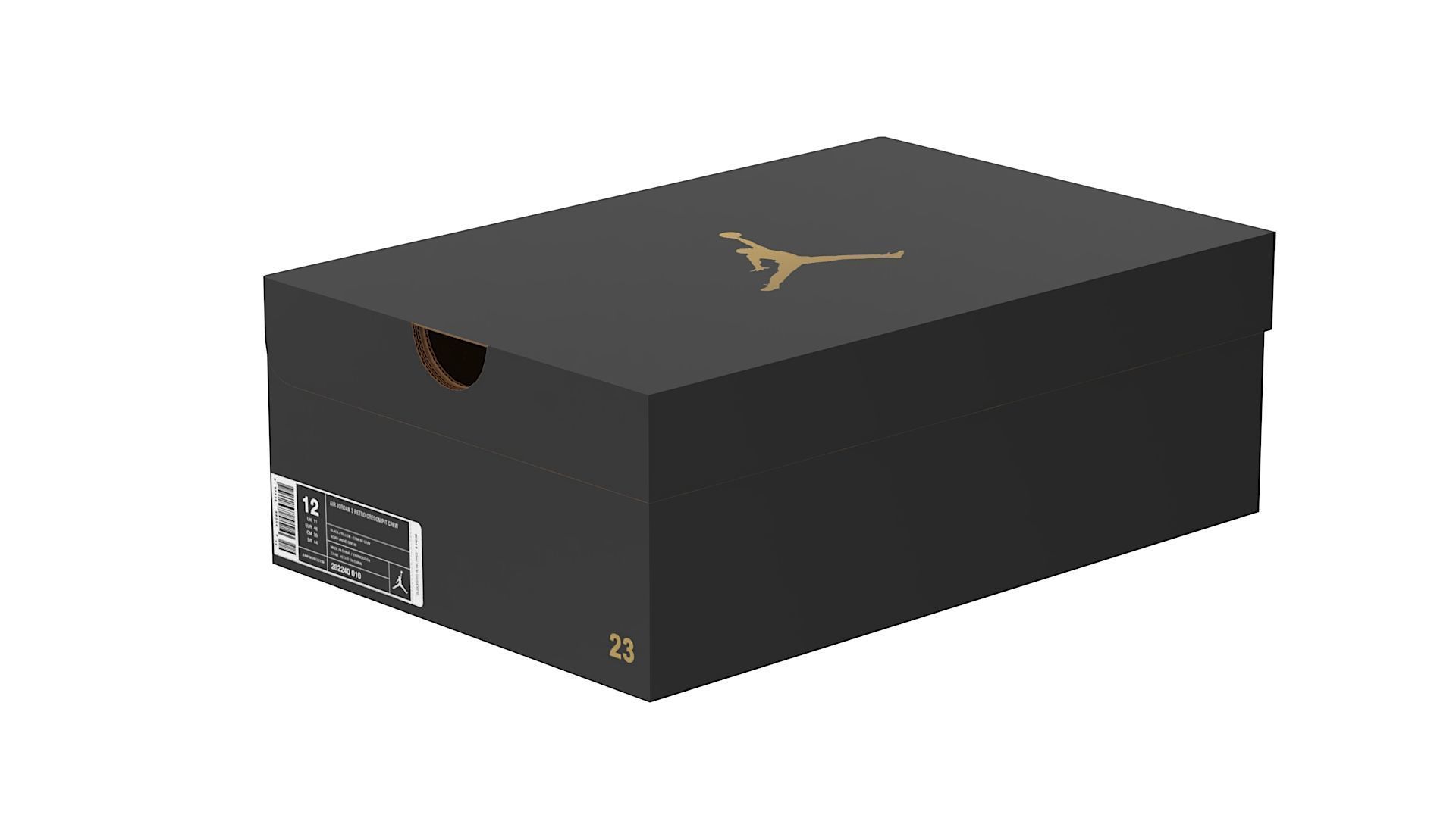 Jordan Box PBR  01 Low-poly 3D model_7