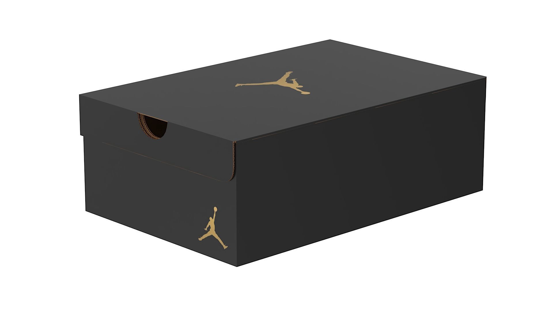 Jordan Box PBR  01 Low-poly 3D model_11