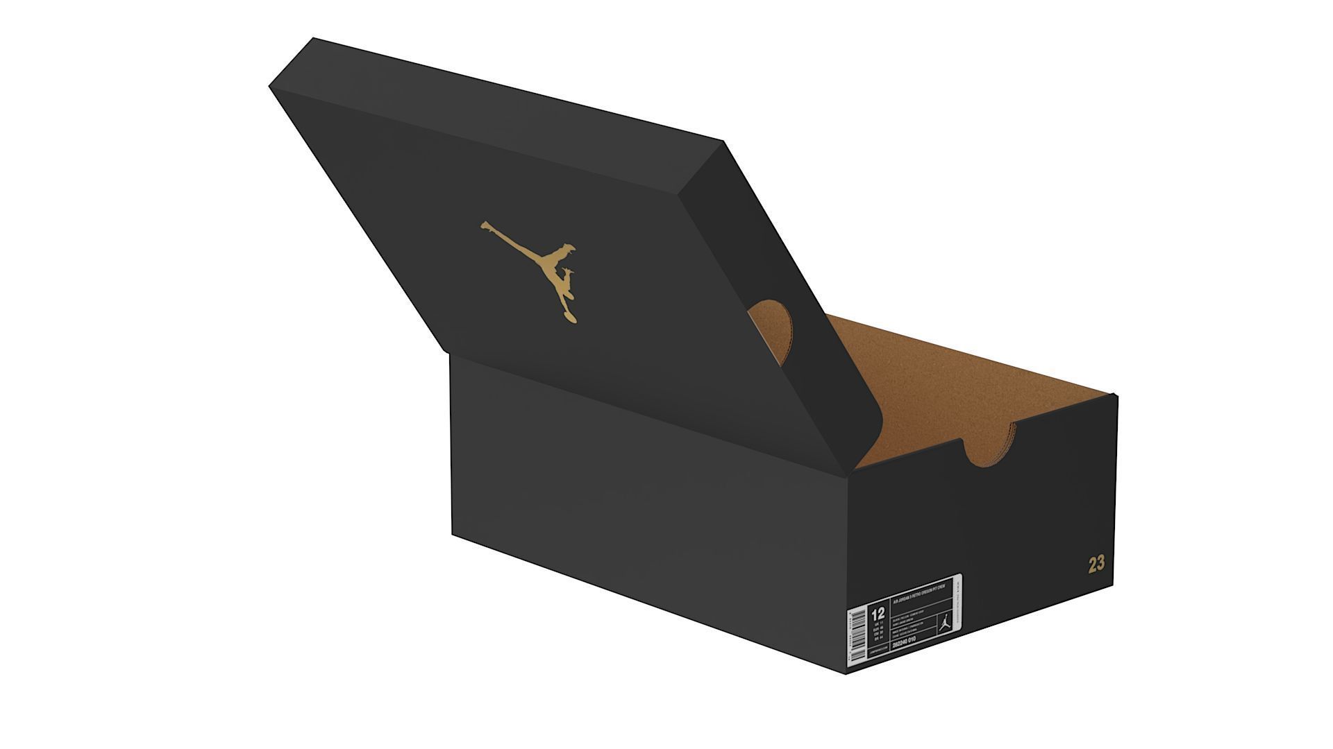 Jordan Box PBR  01 Low-poly 3D model_3