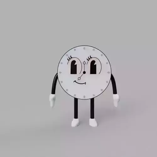 Marvel Comics Miss Minutes Black and White Disguise