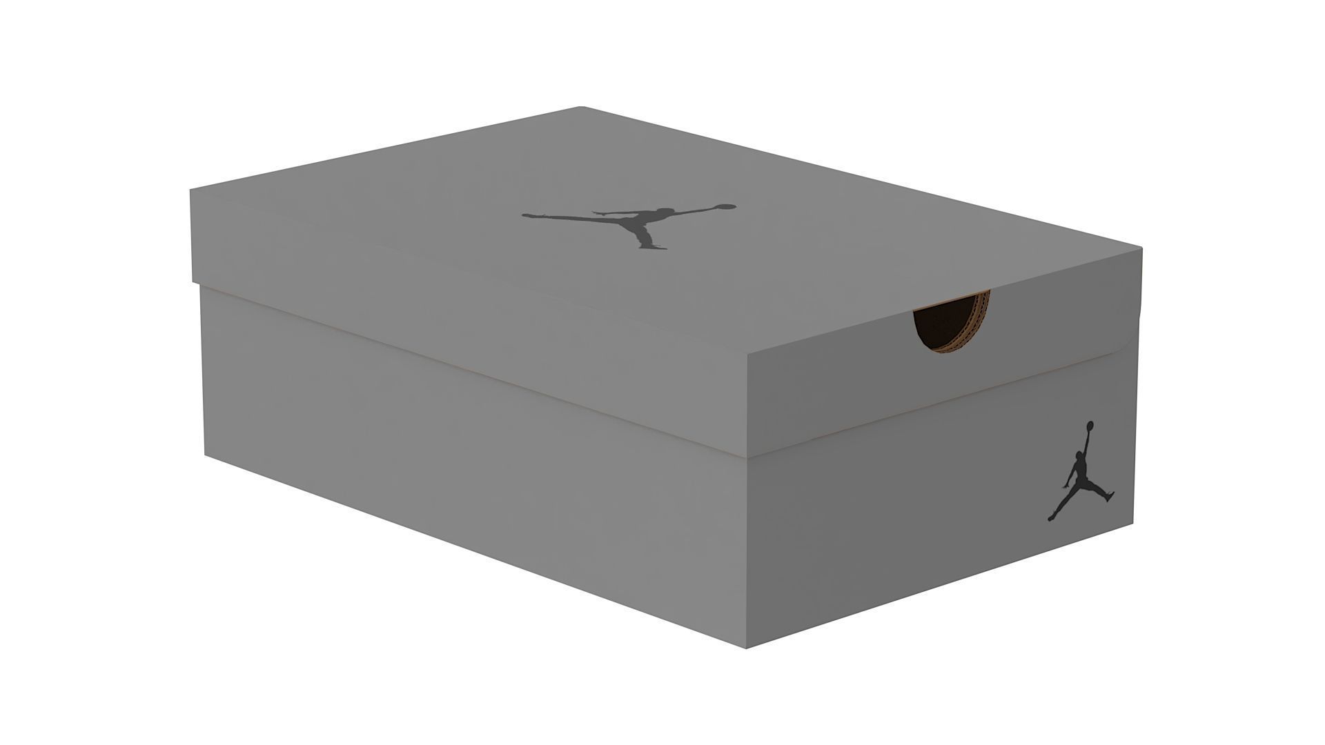 Jordan Box PBR 02 Low-poly 3D model_12