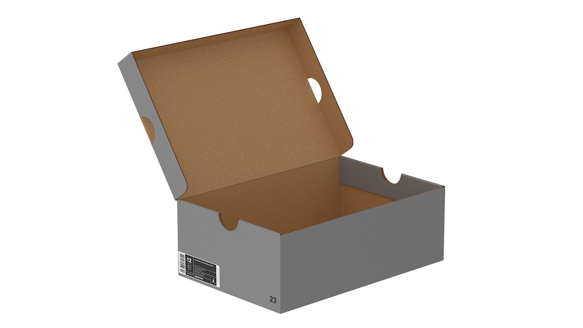Jordan Box PBR 02 Low-poly 3D model_1