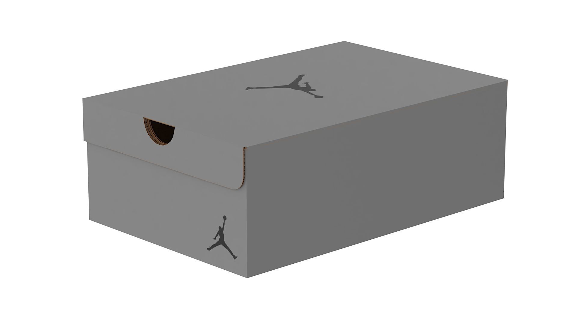 Jordan Box PBR 02 Low-poly 3D model_11