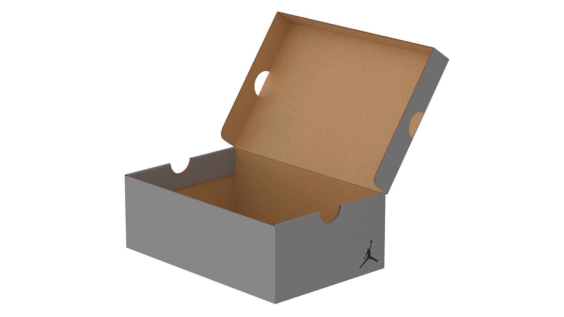 Jordan Box PBR 02 Low-poly 3D model_6