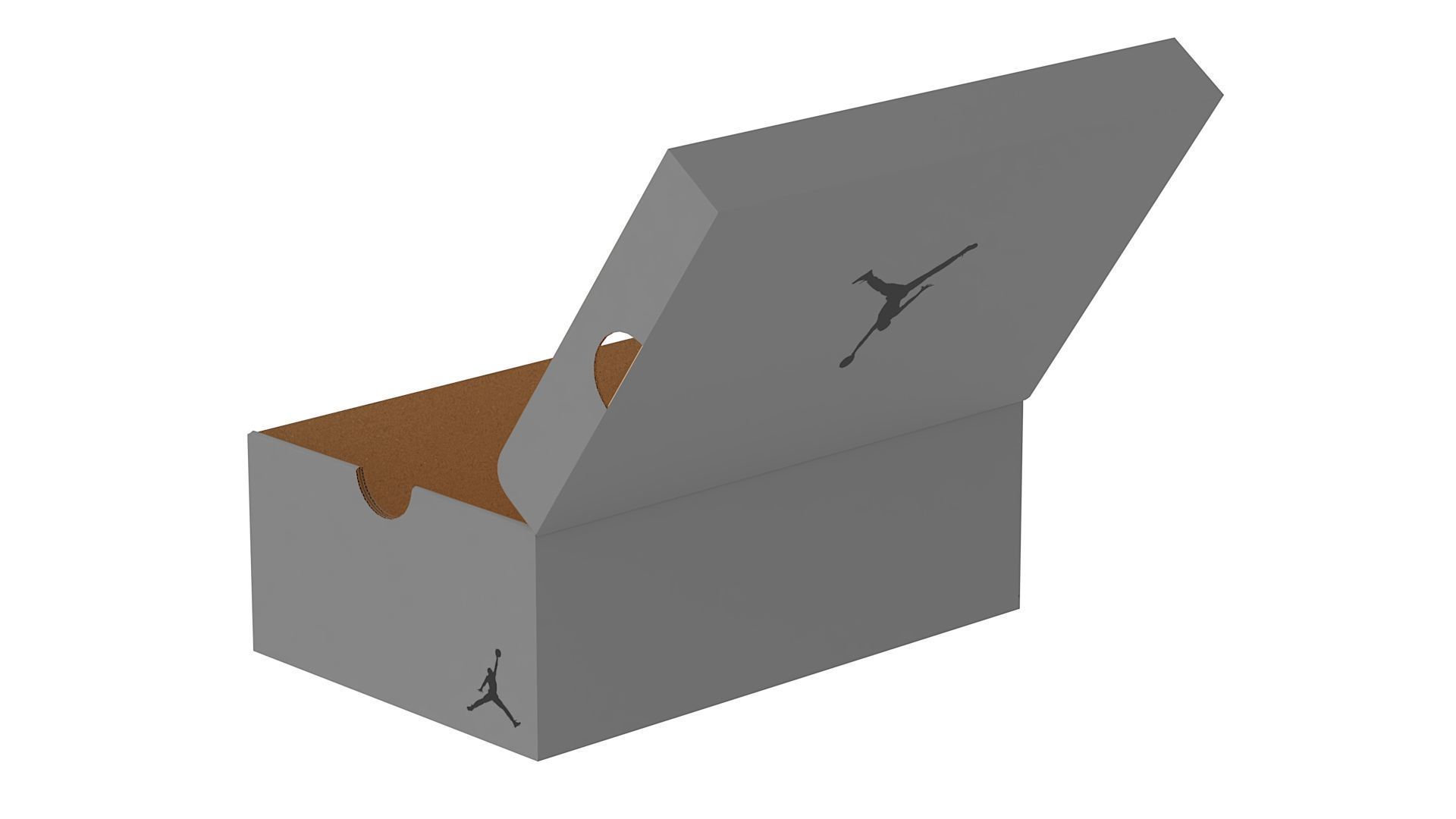 Jordan Box PBR 02 Low-poly 3D model_5
