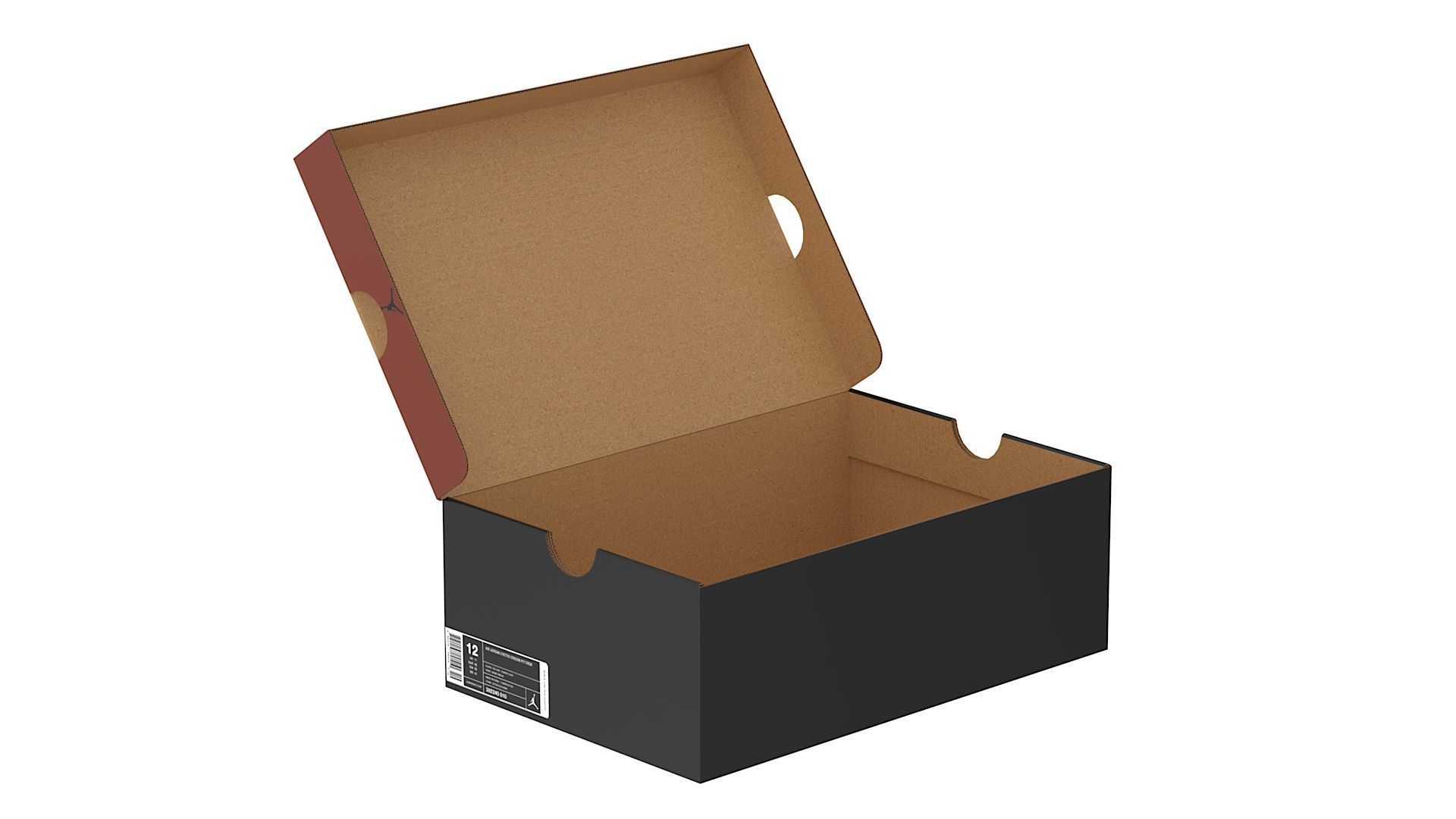Jordan Box PBR 03 Low-poly 3D model_1
