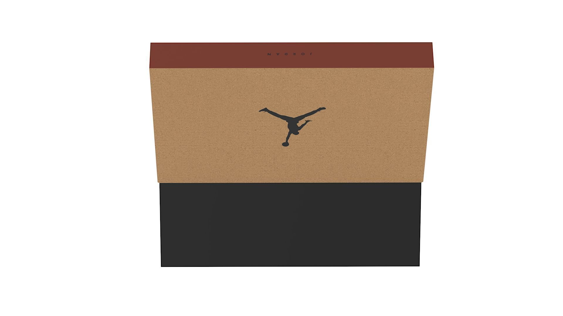 Jordan Box PBR 03 Low-poly 3D model_4