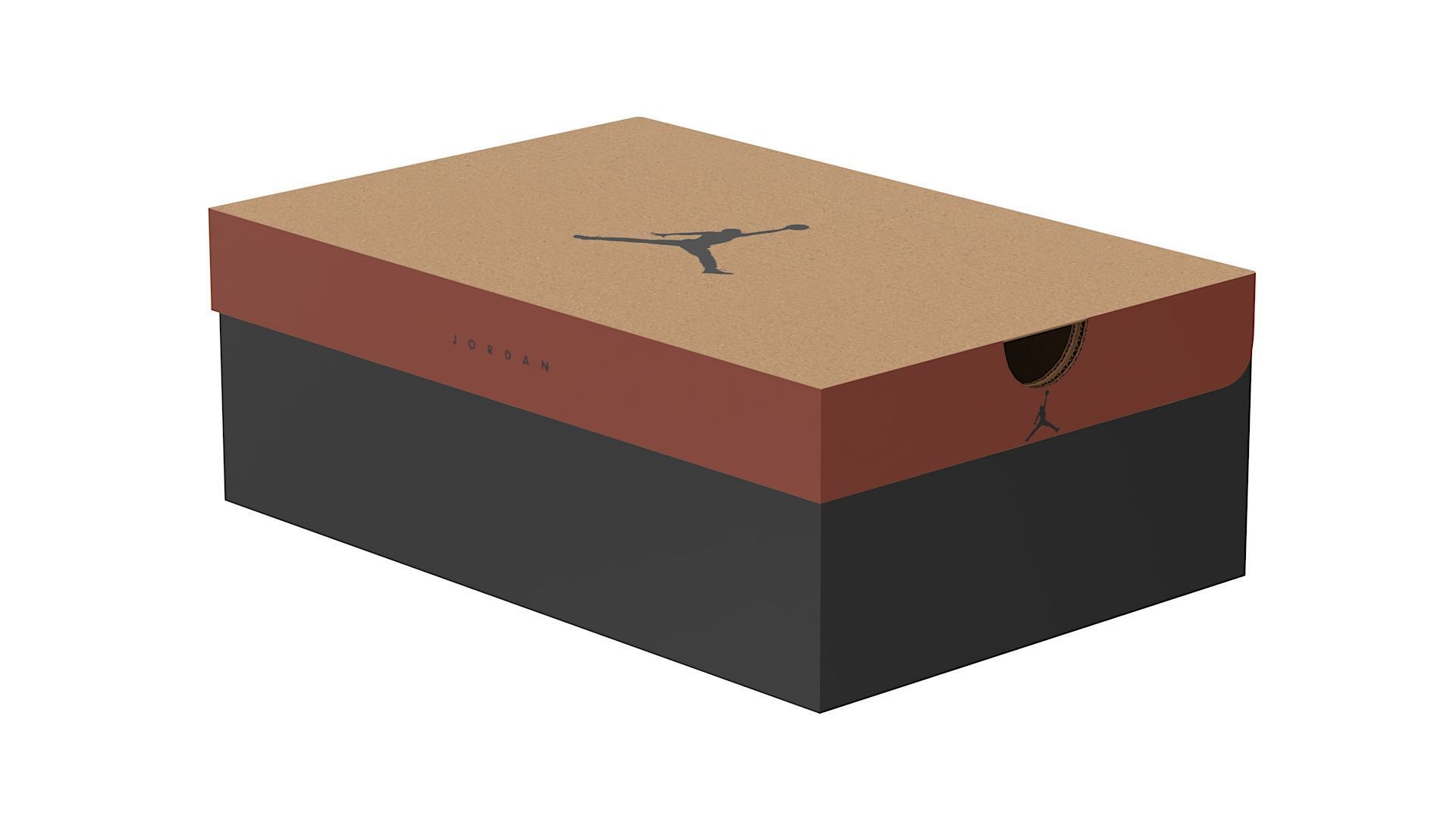 Jordan Box PBR 03 Low-poly 3D model_12