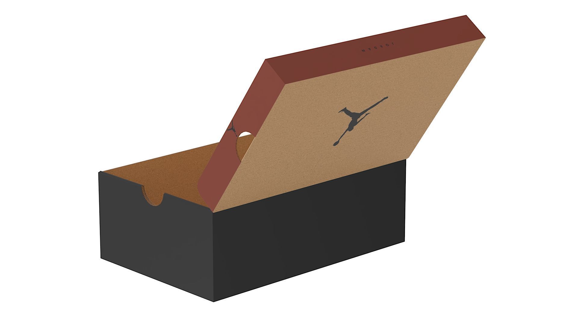 Jordan Box PBR 03 Low-poly 3D model_5