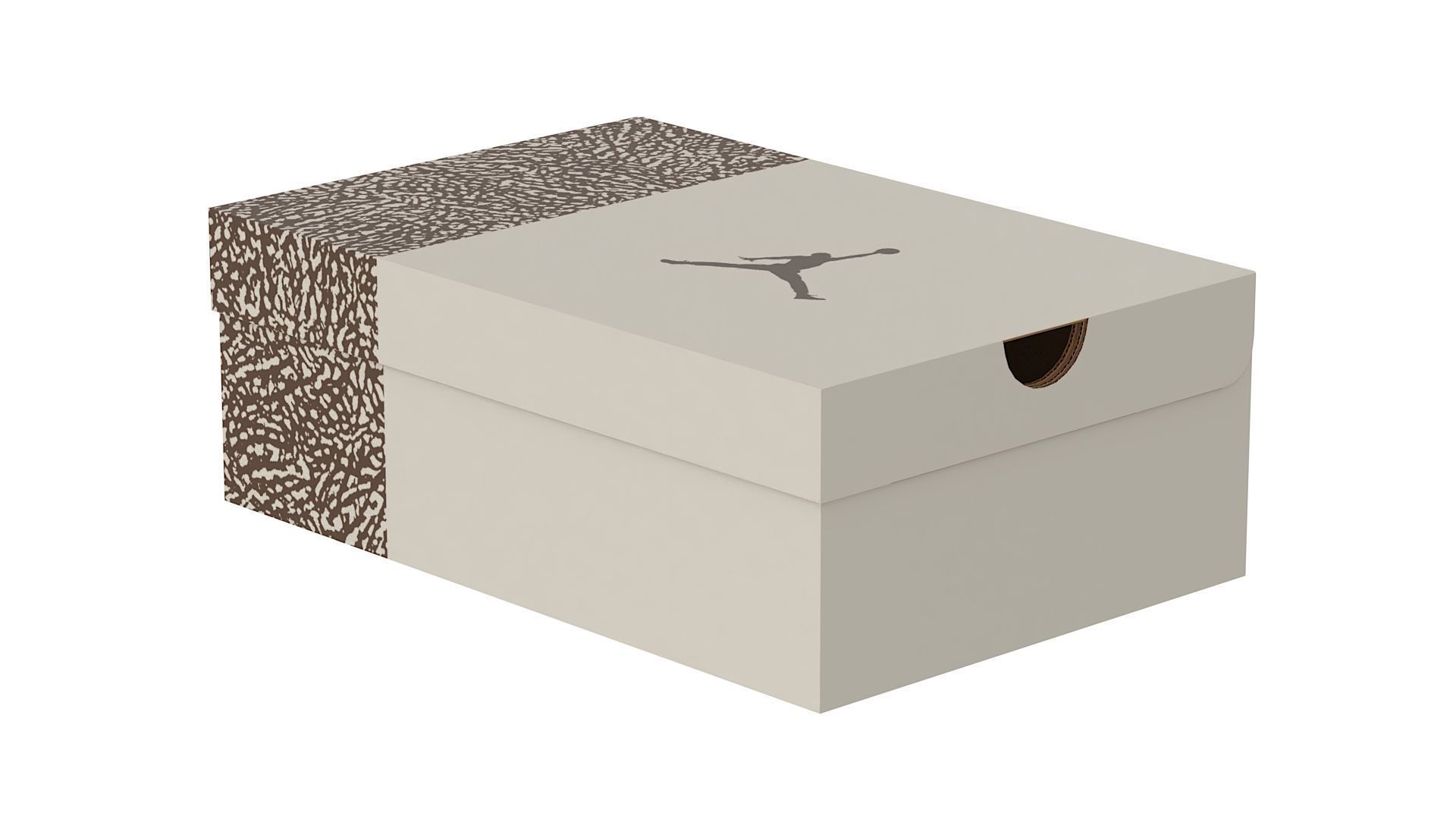 Jordan Box PBR 04 Low-poly 3D model_12