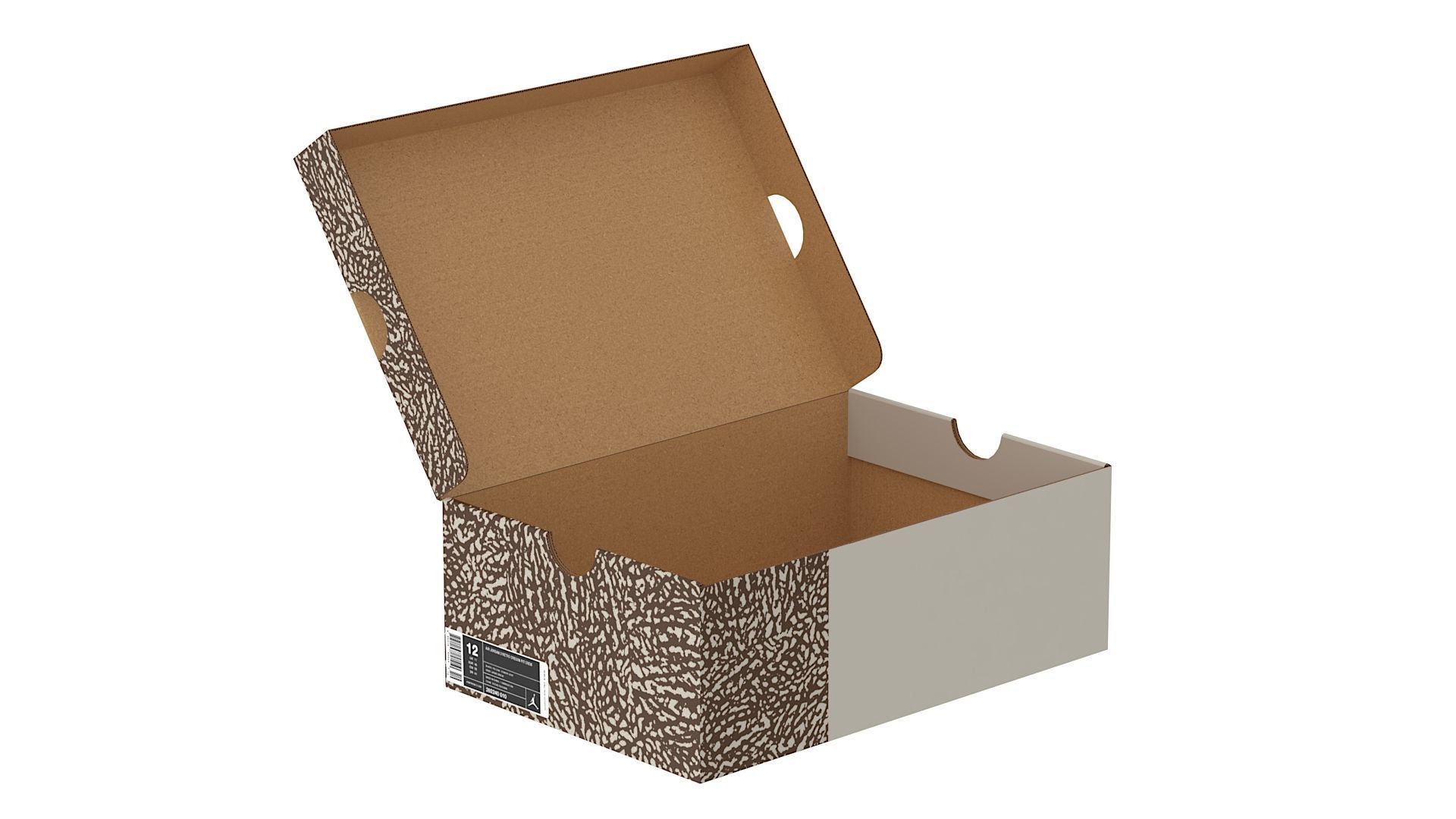 Jordan Box PBR 04 Low-poly 3D model_1