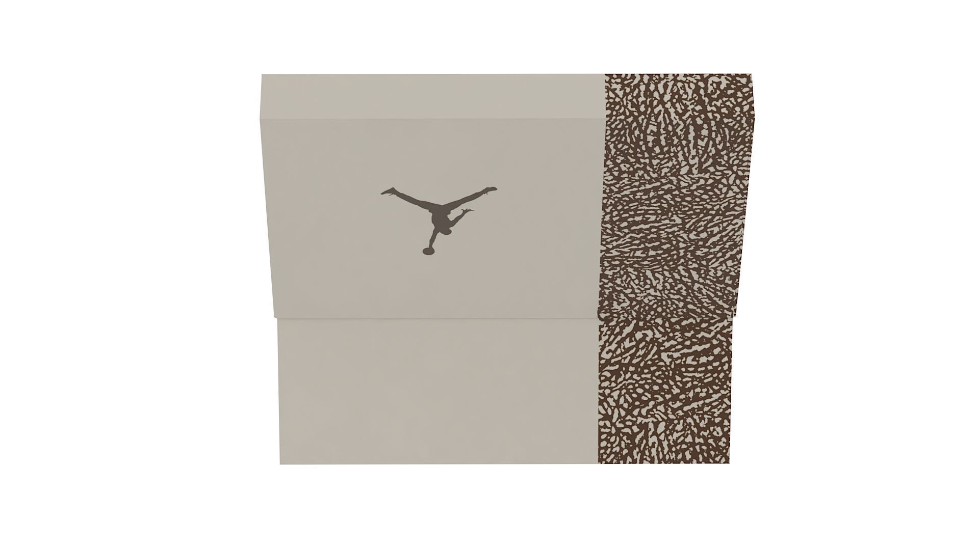 Jordan Box PBR 04 Low-poly 3D model_4