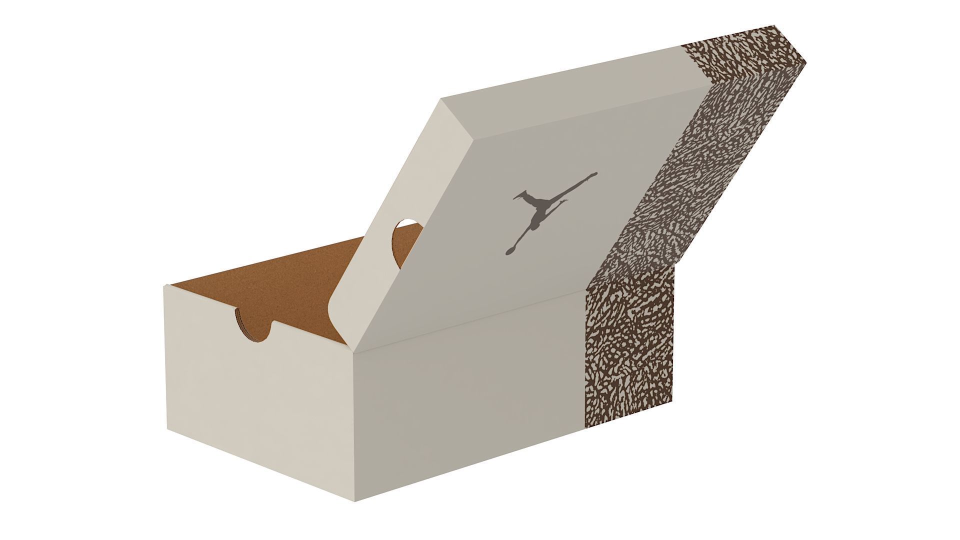 Jordan Box PBR 04 Low-poly 3D model_5