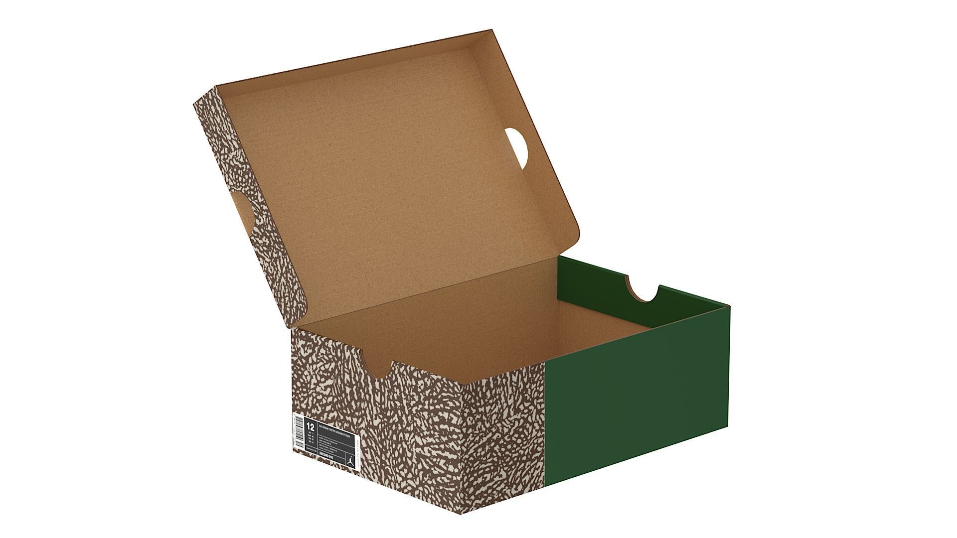 Jordan Box PBR 05 Low-poly 3D model_1