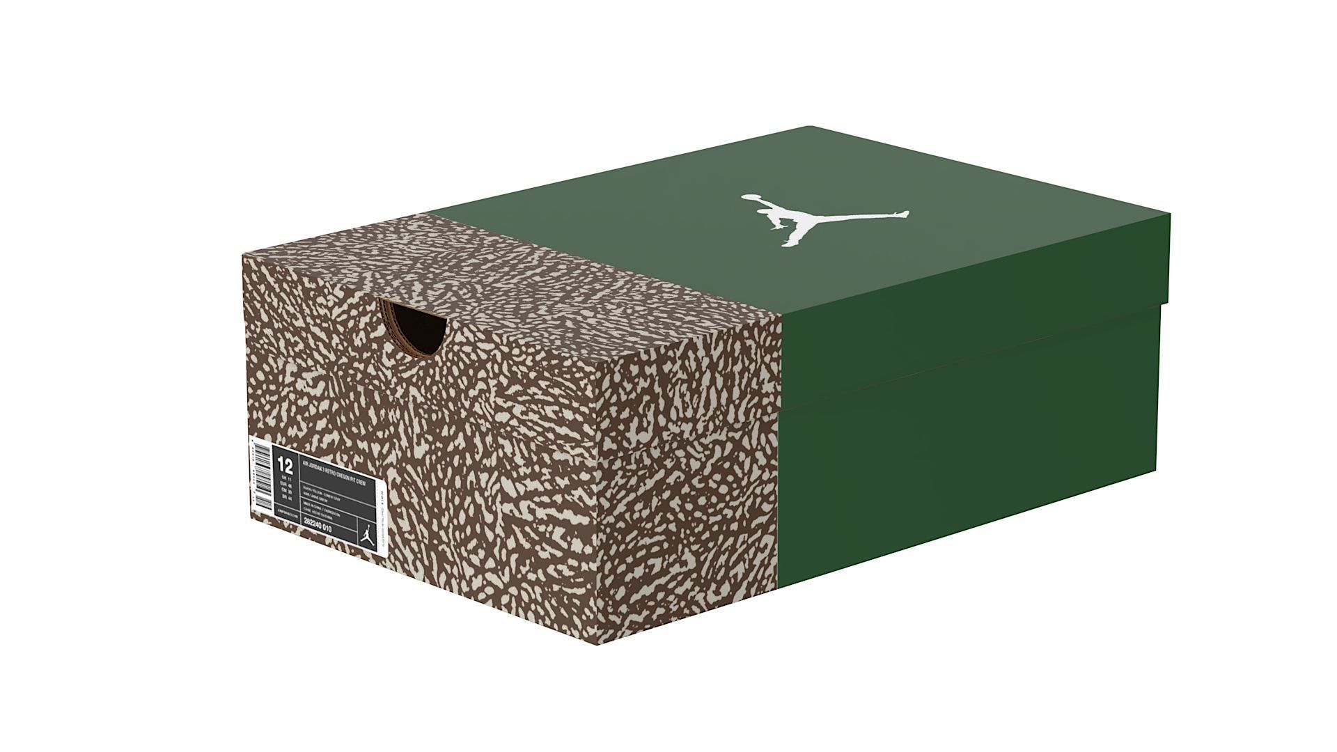Jordan Box PBR 05 Low-poly 3D model_7