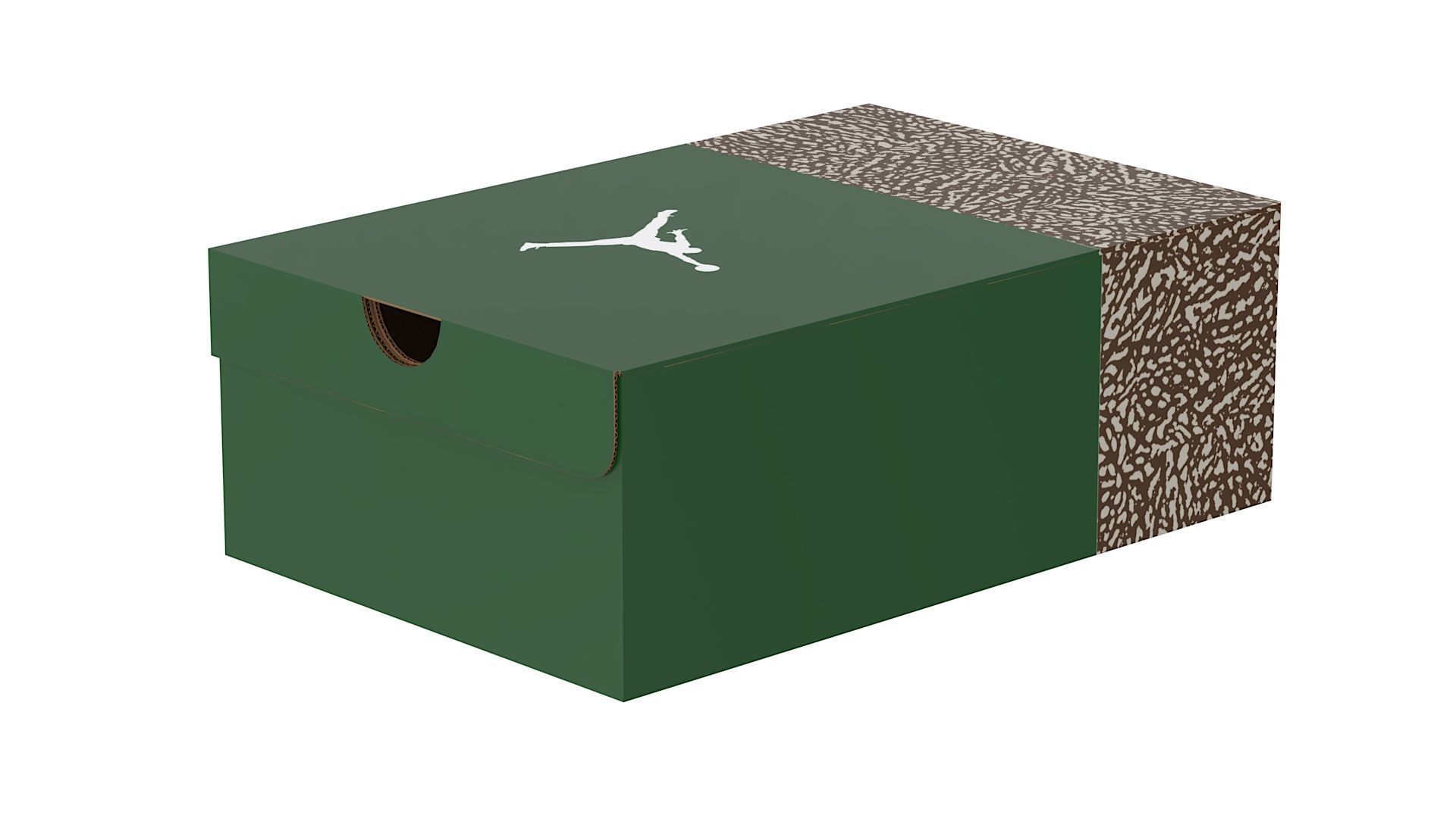 Jordan Box PBR 05 Low-poly 3D model_11