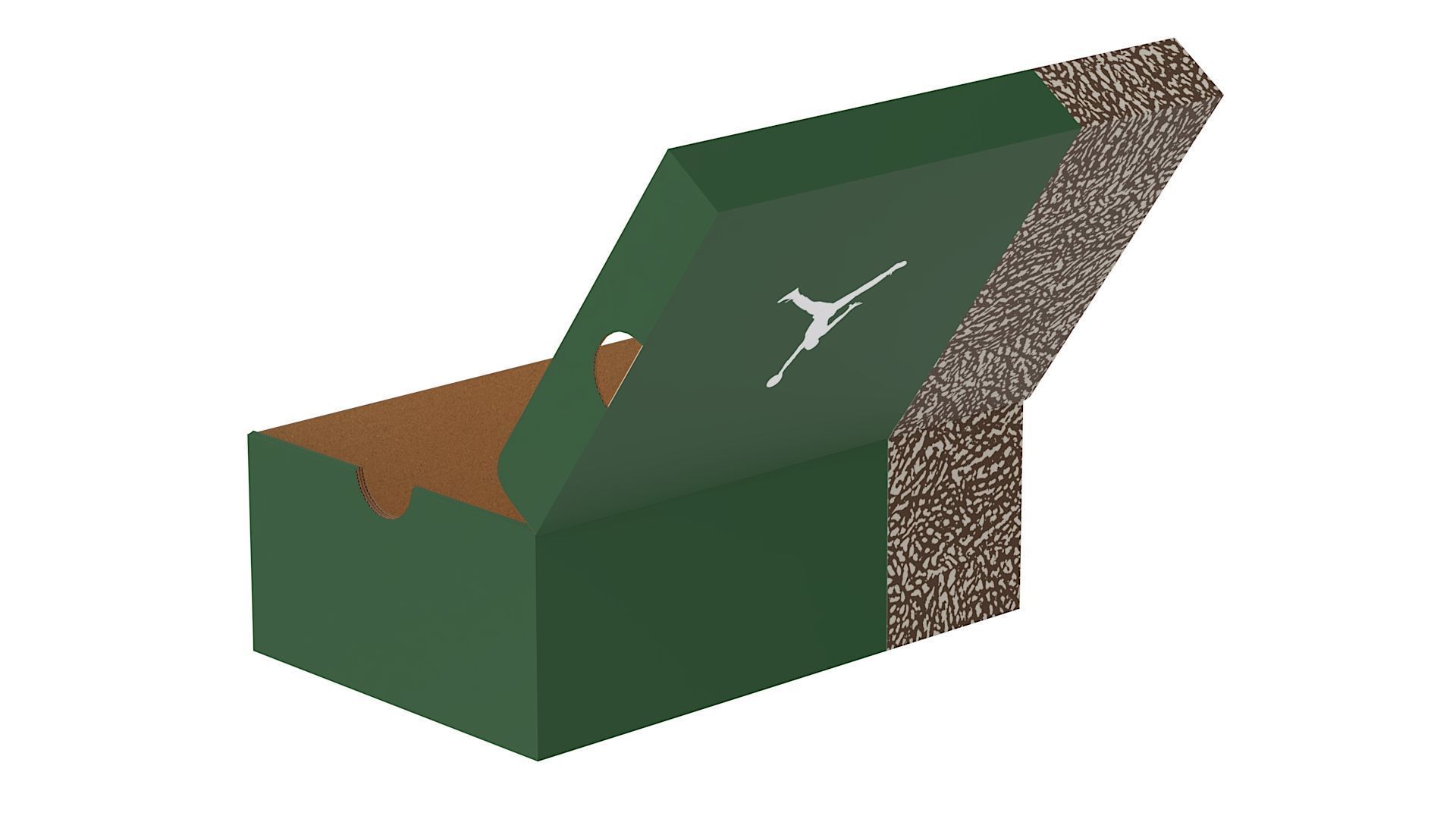 Jordan Box PBR 05 Low-poly 3D model_5