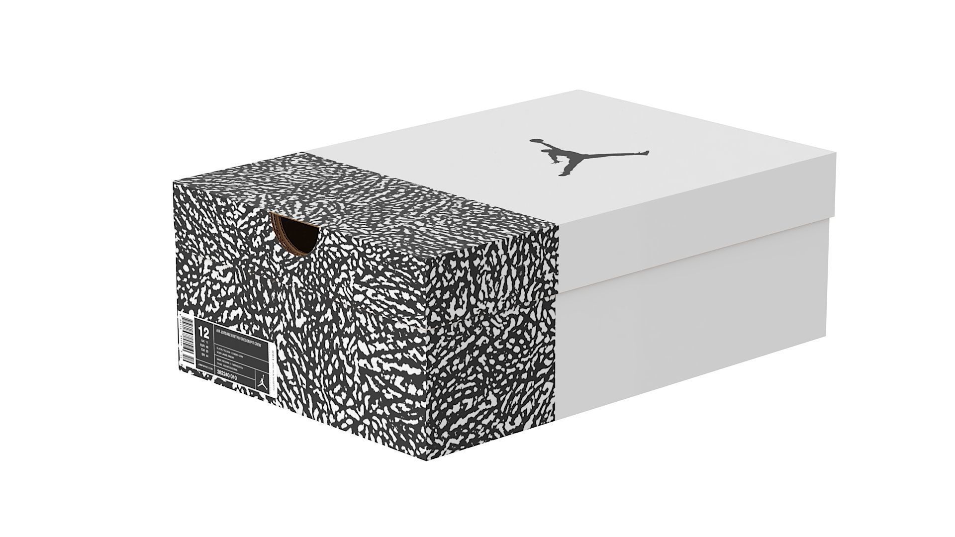 Jordan Box PBR 06 Low-poly 3D model_6