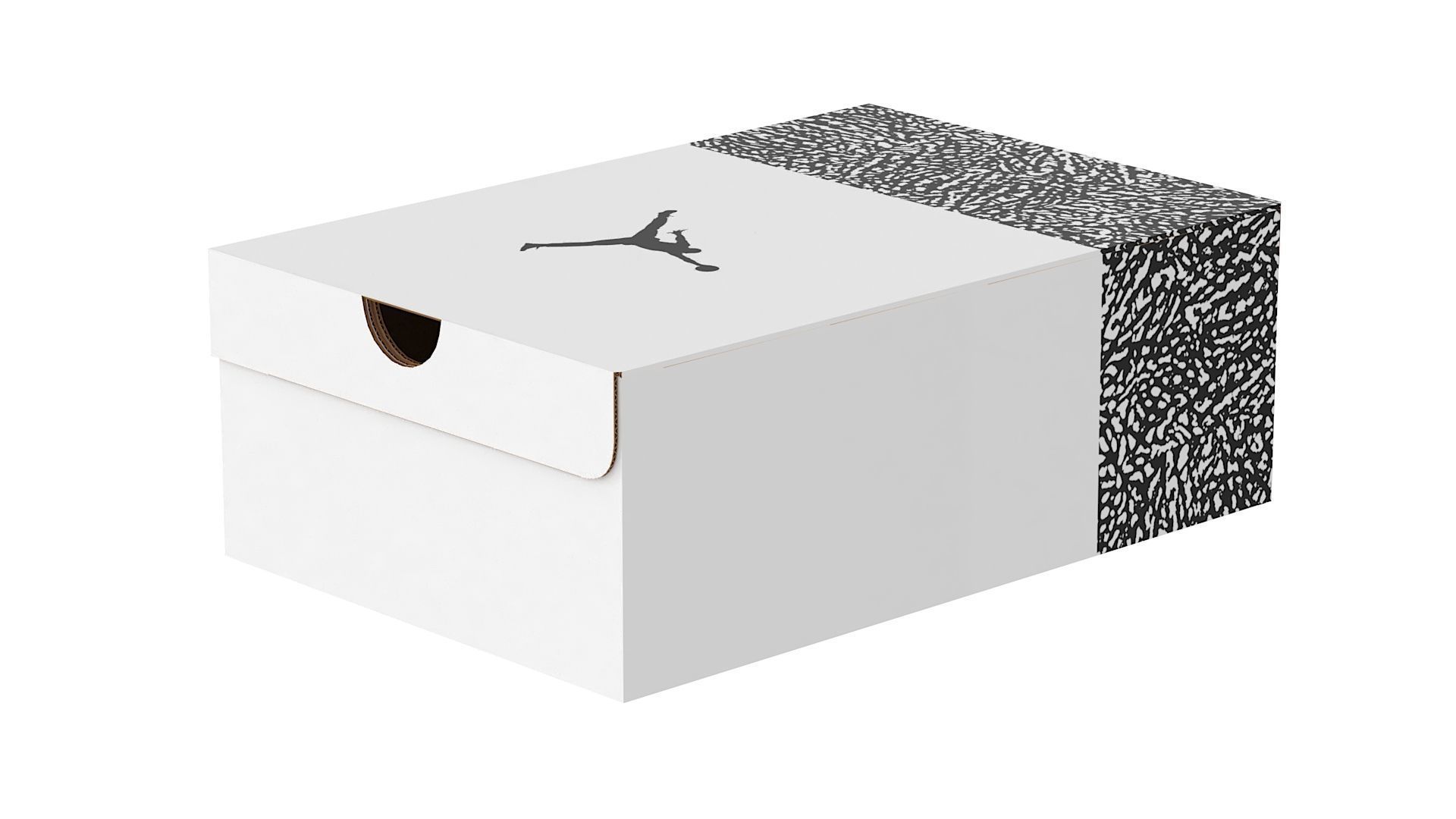 Jordan Box PBR 06 Low-poly 3D model_10