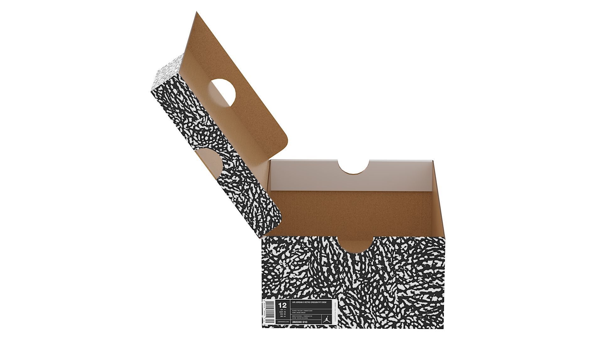 Jordan Box PBR 06 Low-poly 3D model_1