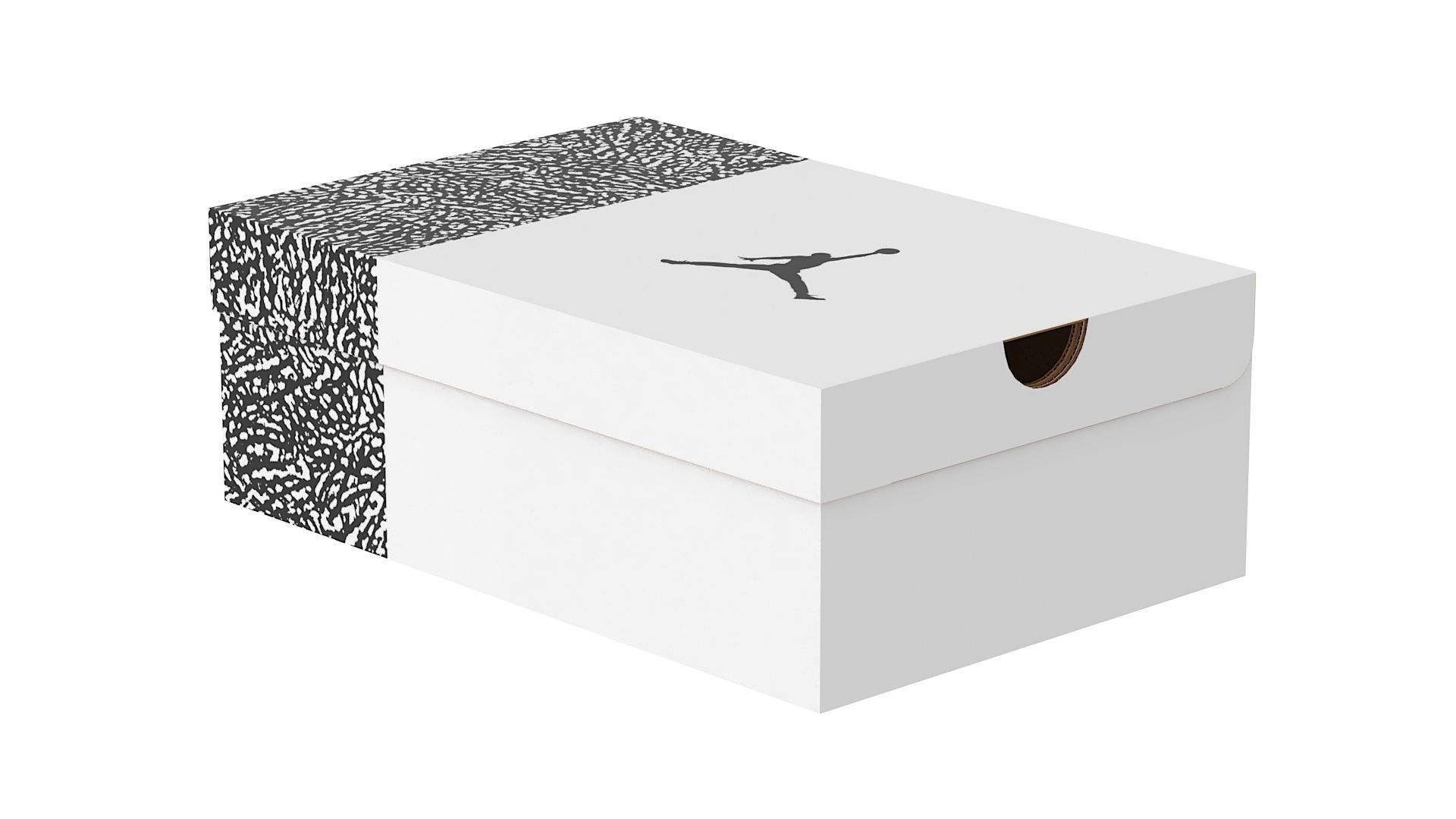 Jordan Box PBR 06 Low-poly 3D model_11