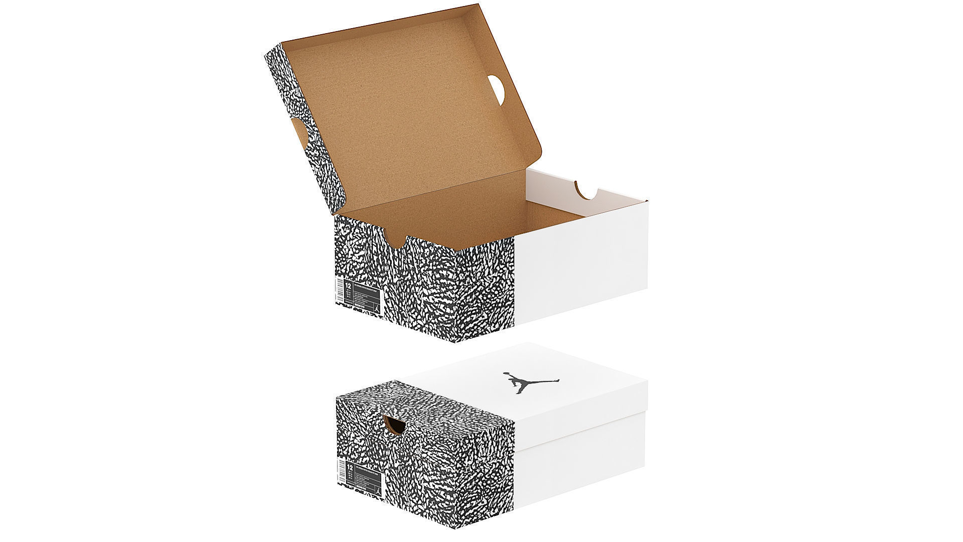 Jordan Box PBR 06 Low-poly 3D model_12