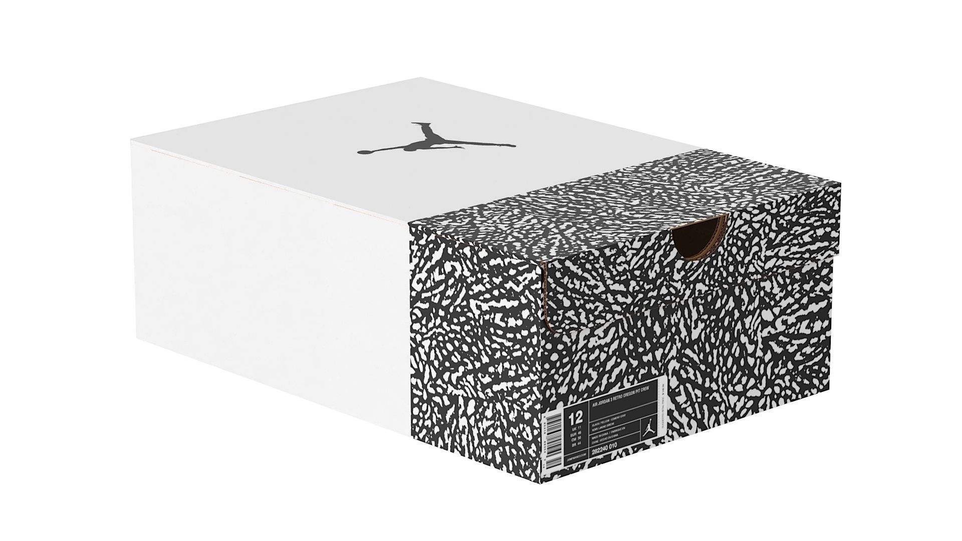 Jordan Box PBR 06 Low-poly 3D model_8