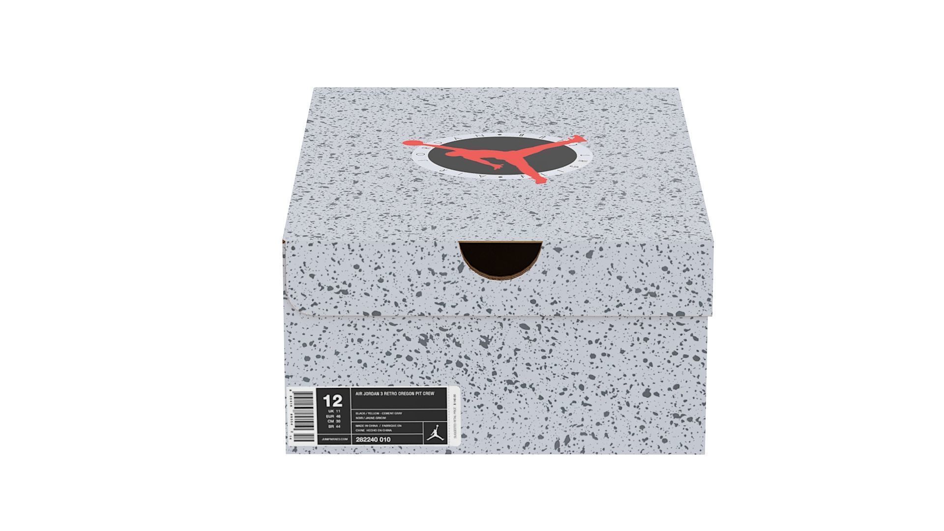 Jordan Box PBR 07 Low-poly 3D model_8