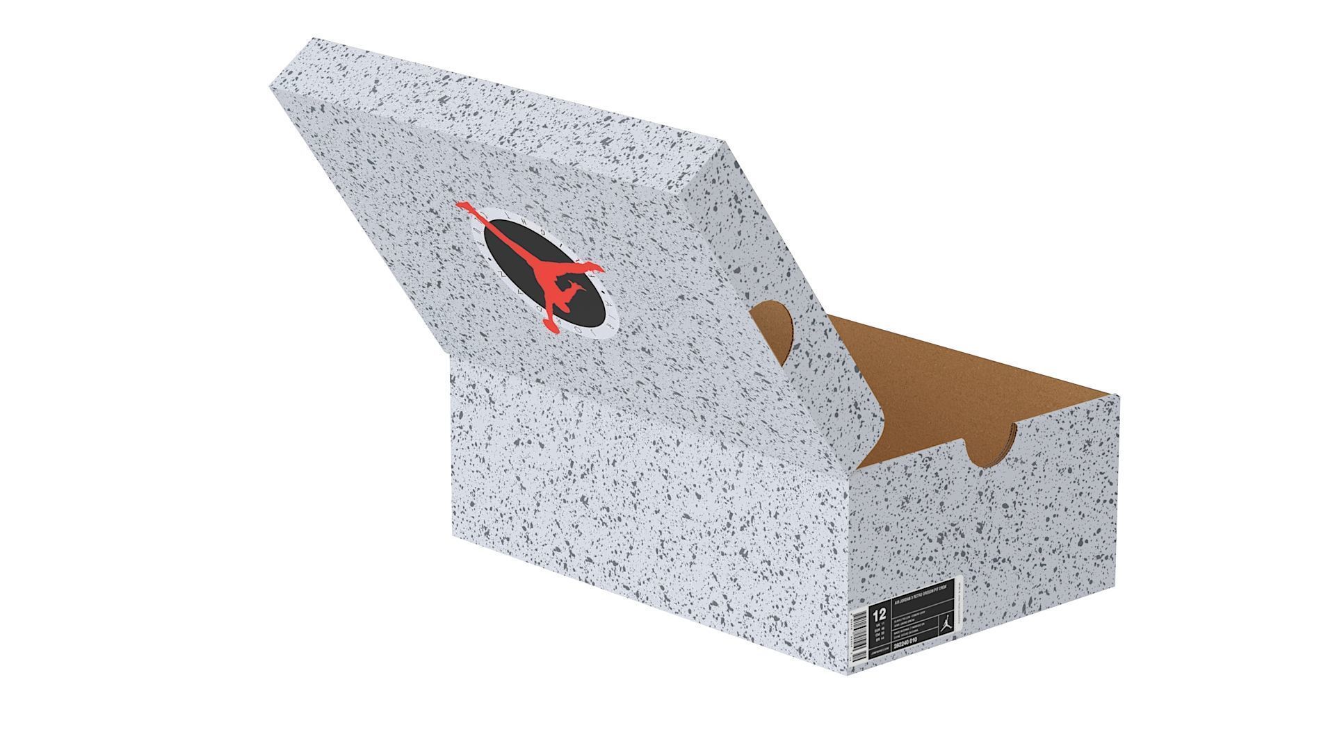 Jordan Box PBR 07 Low-poly 3D model_3