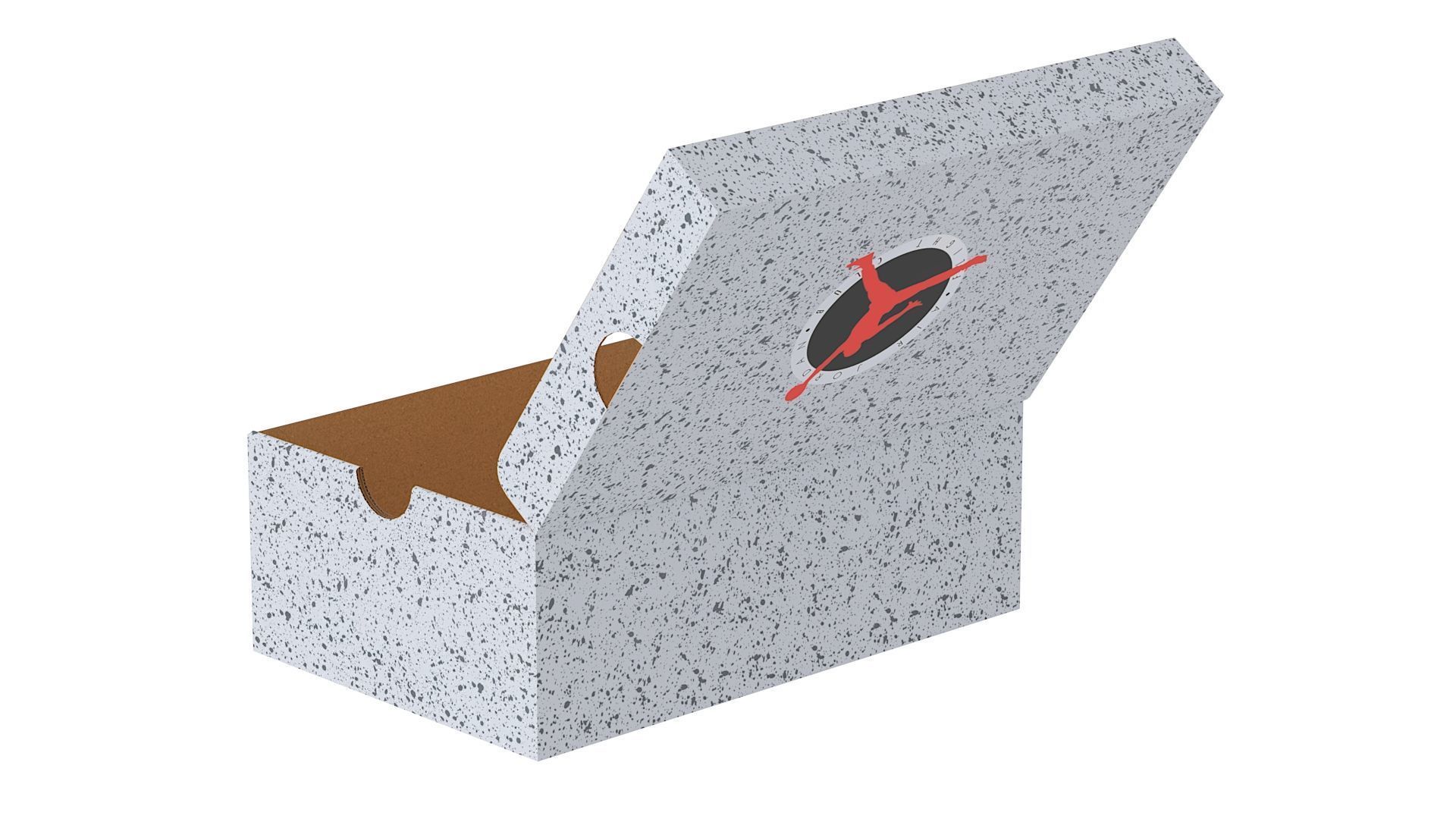 Jordan Box PBR 07 Low-poly 3D model_5