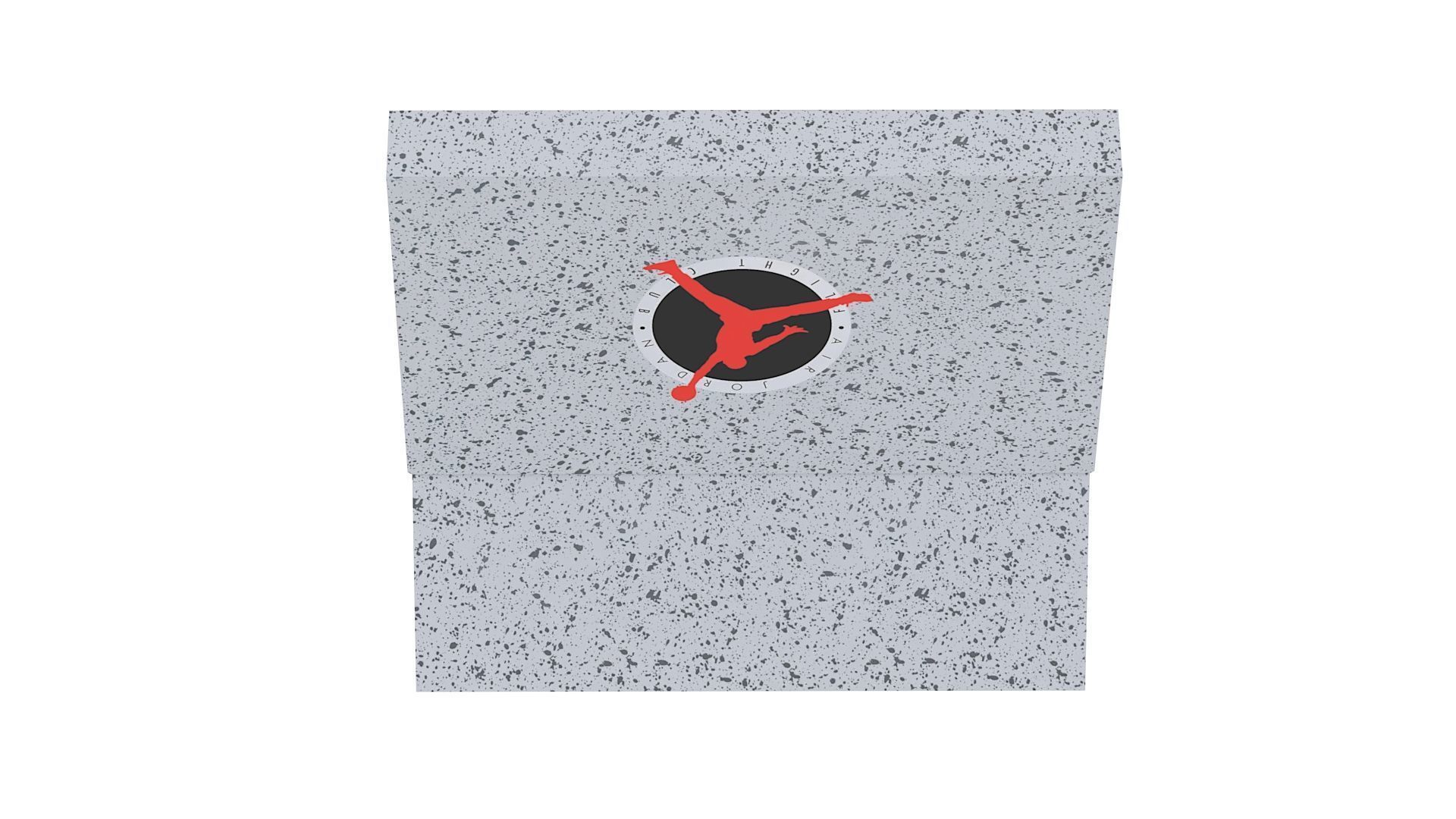 Jordan Box PBR 07 Low-poly 3D model_4