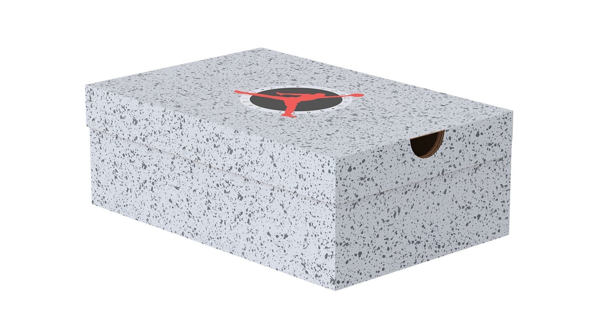 Jordan Box PBR 07 Low-poly 3D model_12