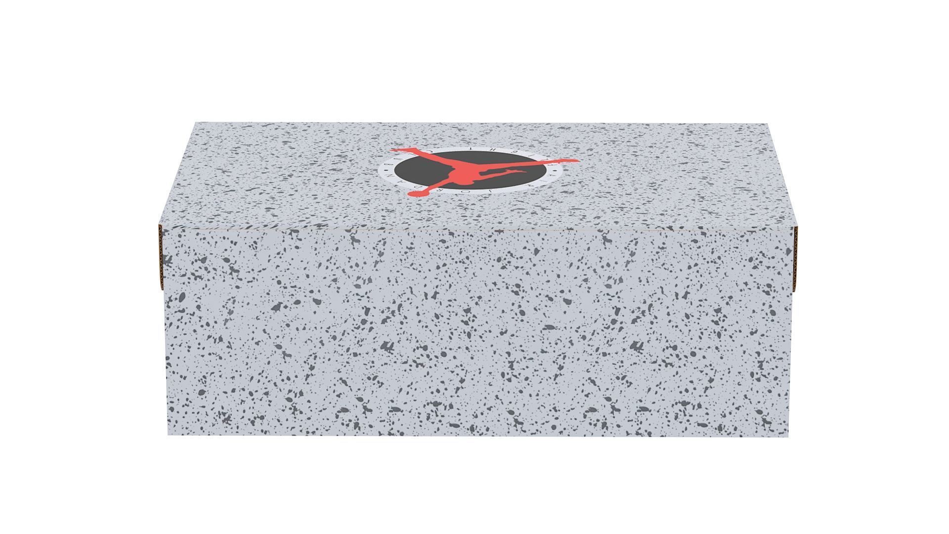 Jordan Box PBR 07 Low-poly 3D model_10