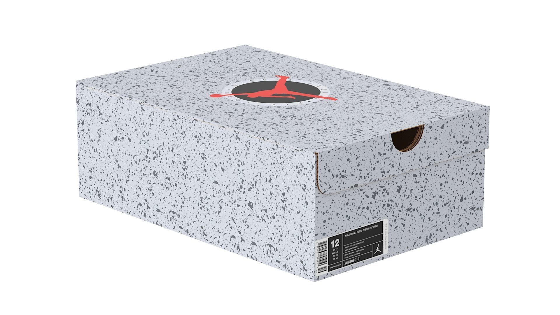 Jordan Box PBR 07 Low-poly 3D model_9