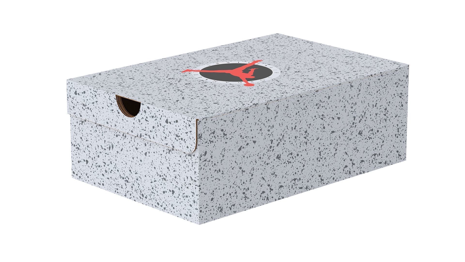 Jordan Box PBR 07 Low-poly 3D model_11