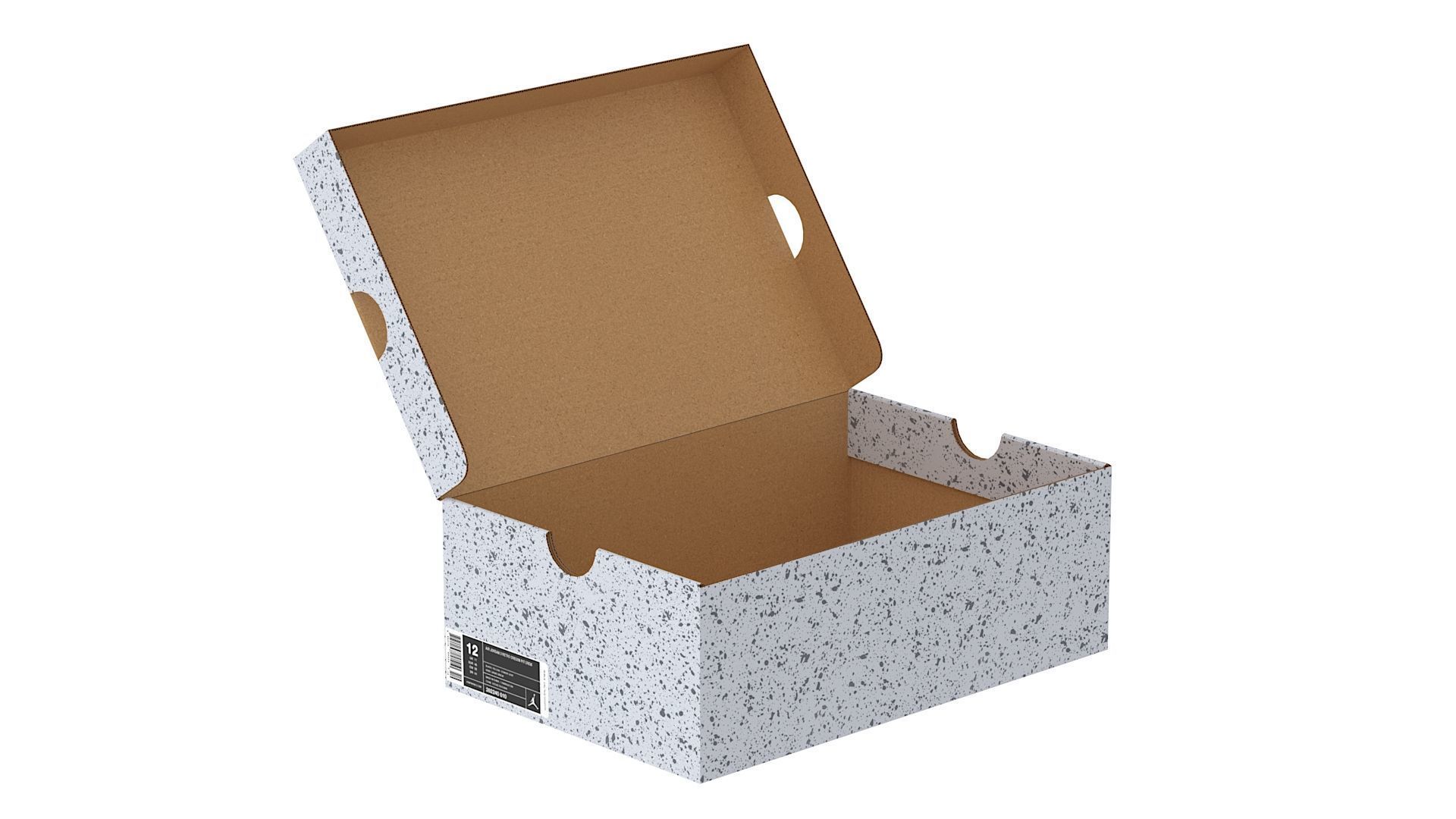 Jordan Box PBR 07 Low-poly 3D model_1