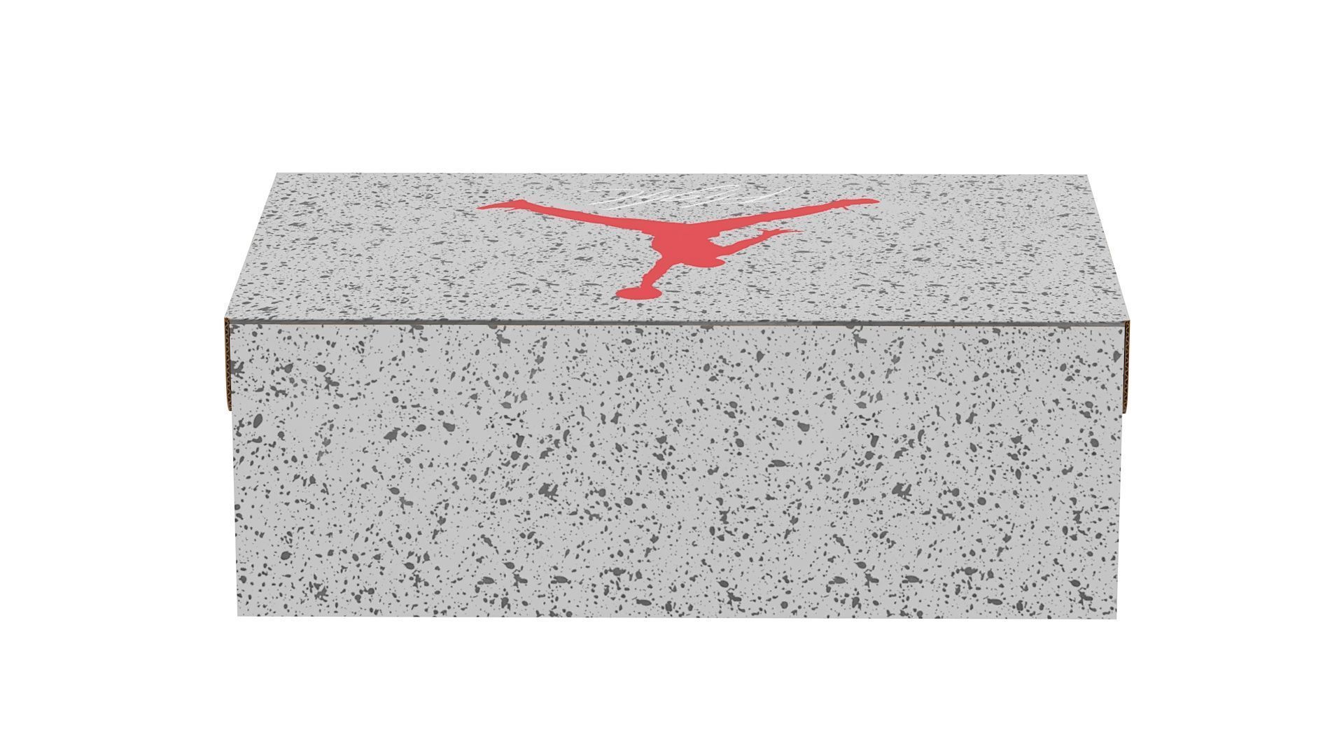 Jordan Box PBR 08 Low-poly 3D model_10