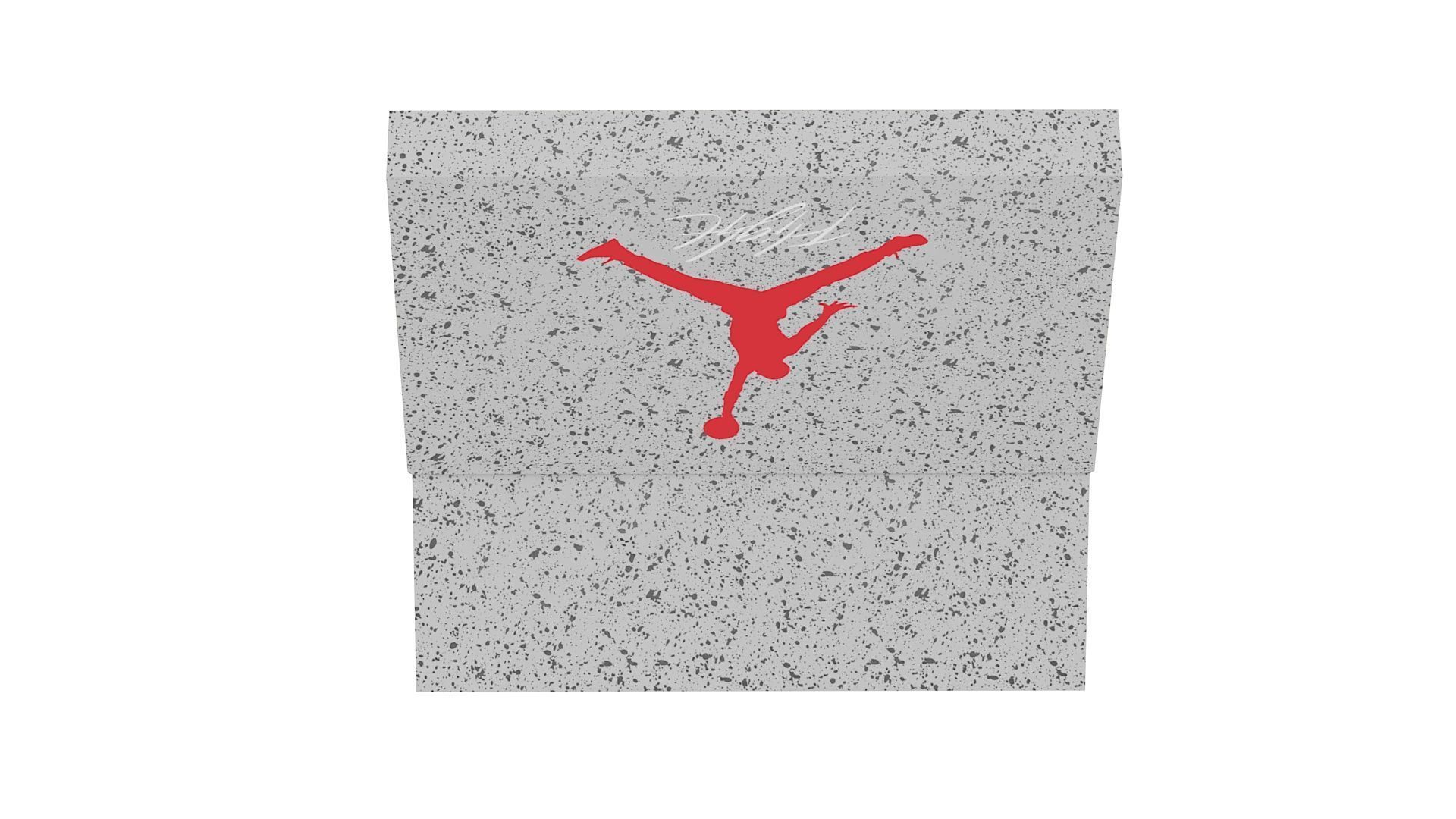 Jordan Box PBR 08 Low-poly 3D model_4