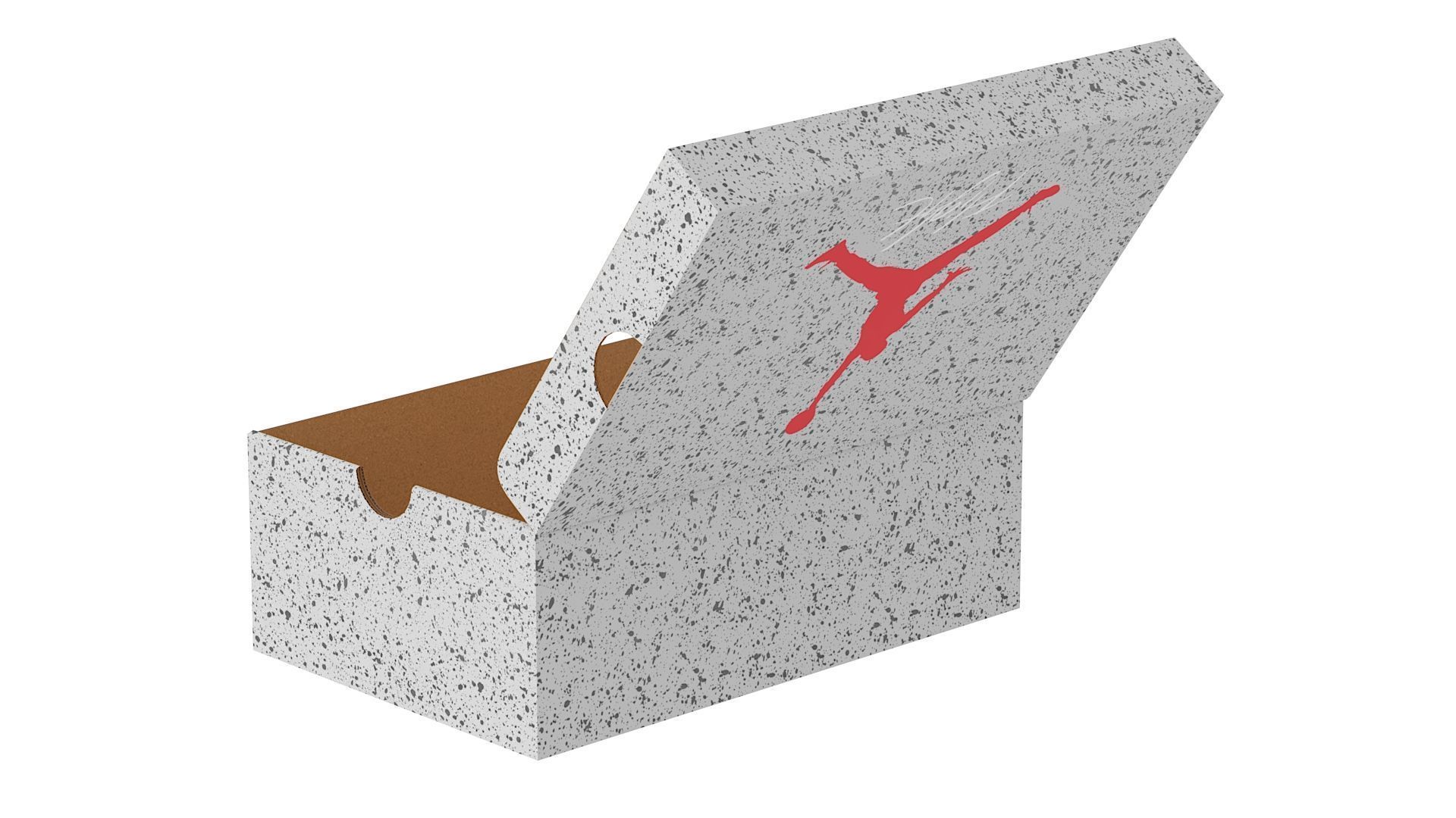 Jordan Box PBR 08 Low-poly 3D model_5