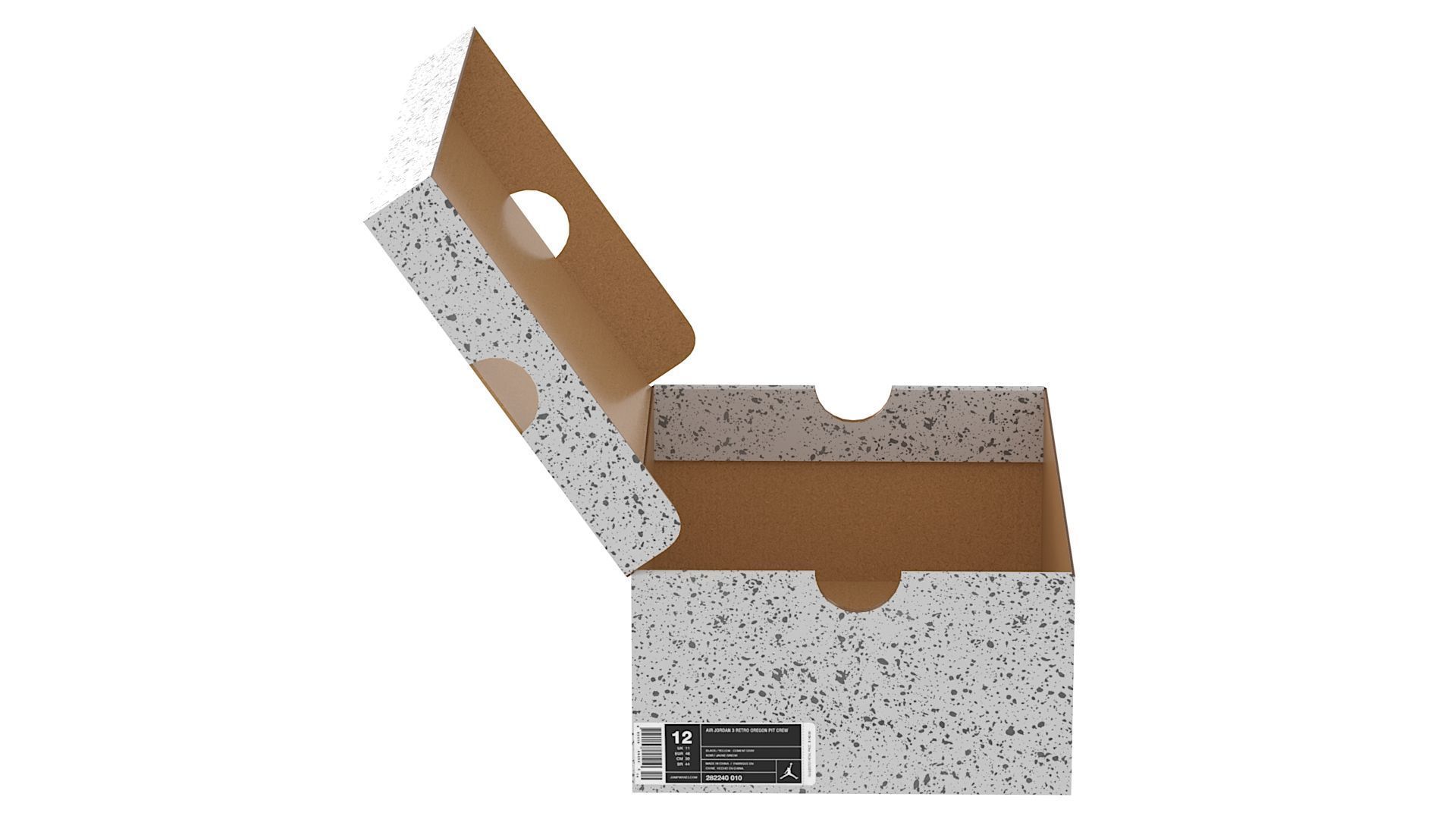 Jordan Box PBR 08 Low-poly 3D model_2